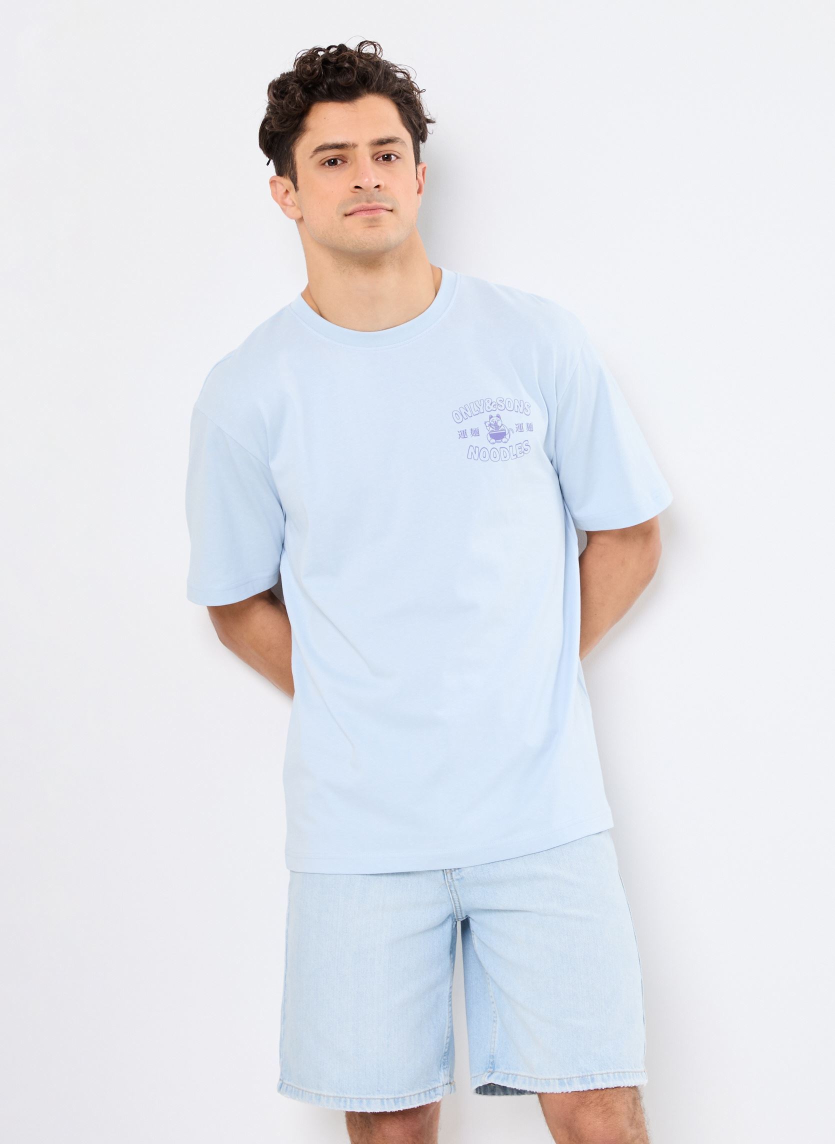 T shirt Only&sons 176989VTPE25 EU - vue 3