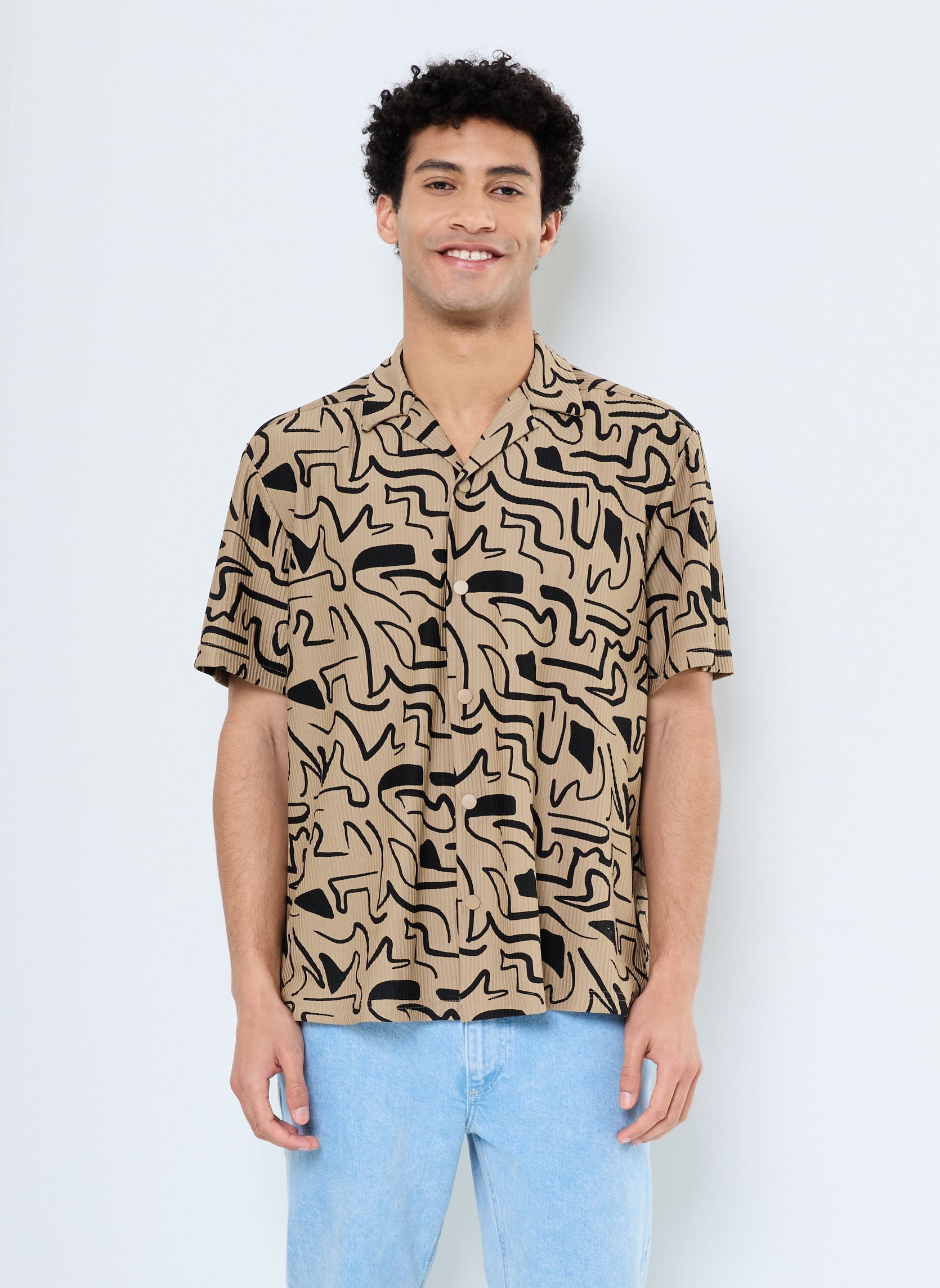 Vêtements Only & Sons ONSKARI AOP RLX RESORT SS PLIZZE pour Accessoires