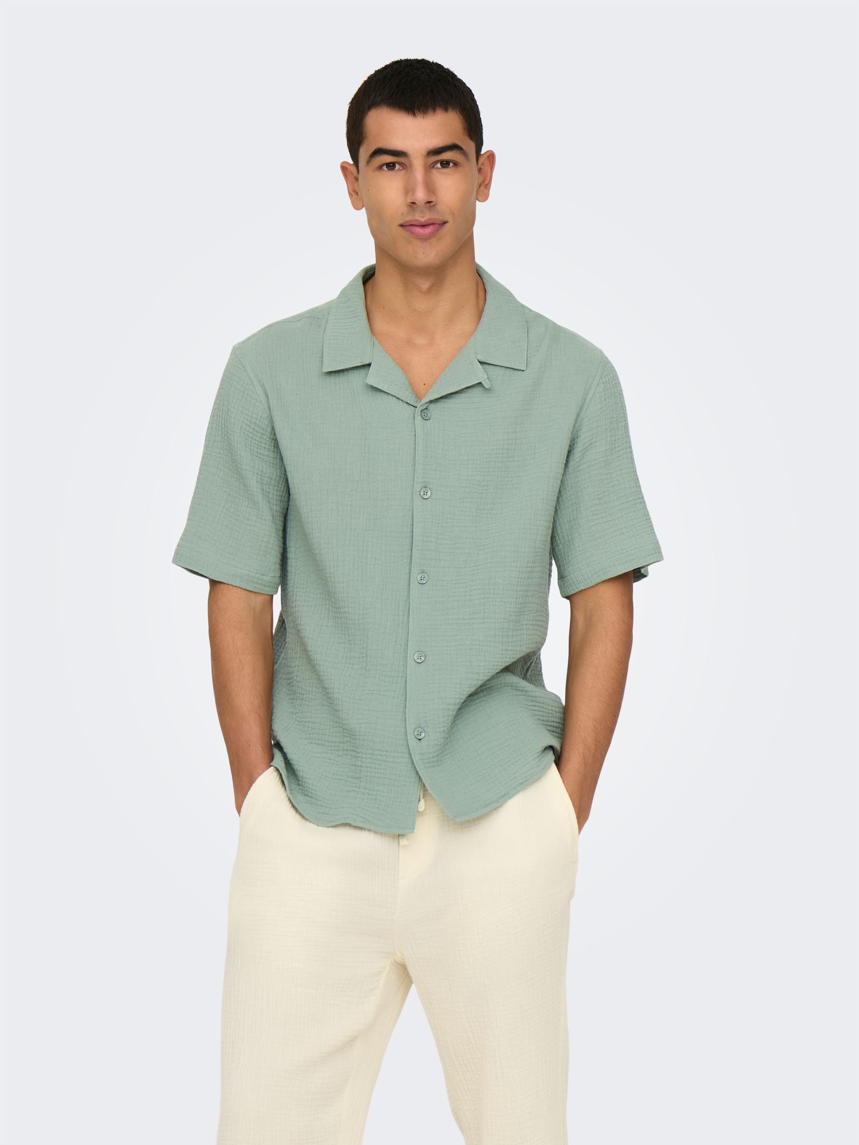 Vêtements Only & Sons ONSKYLE 0158 SS SHIRT pour Accessoires