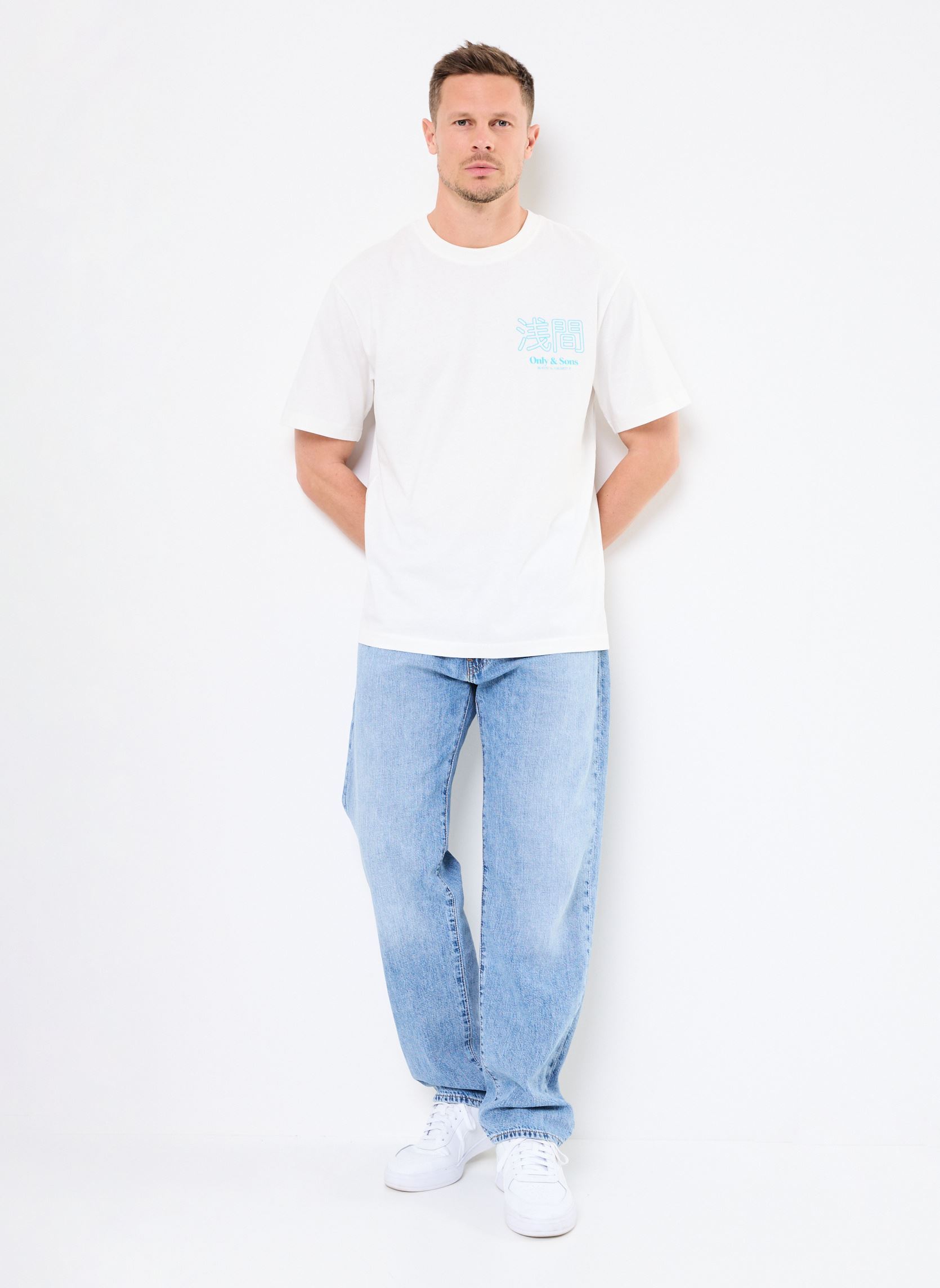 Camisetas de manga corta ONSMOUNTAIN LOGO RLX SS TEE CS hombre blanco Only & Sons Camisetas de manga corta ONSMOUNTAIN LOGO RLX SS TEE CS hombre blanco CLOUD DANCER