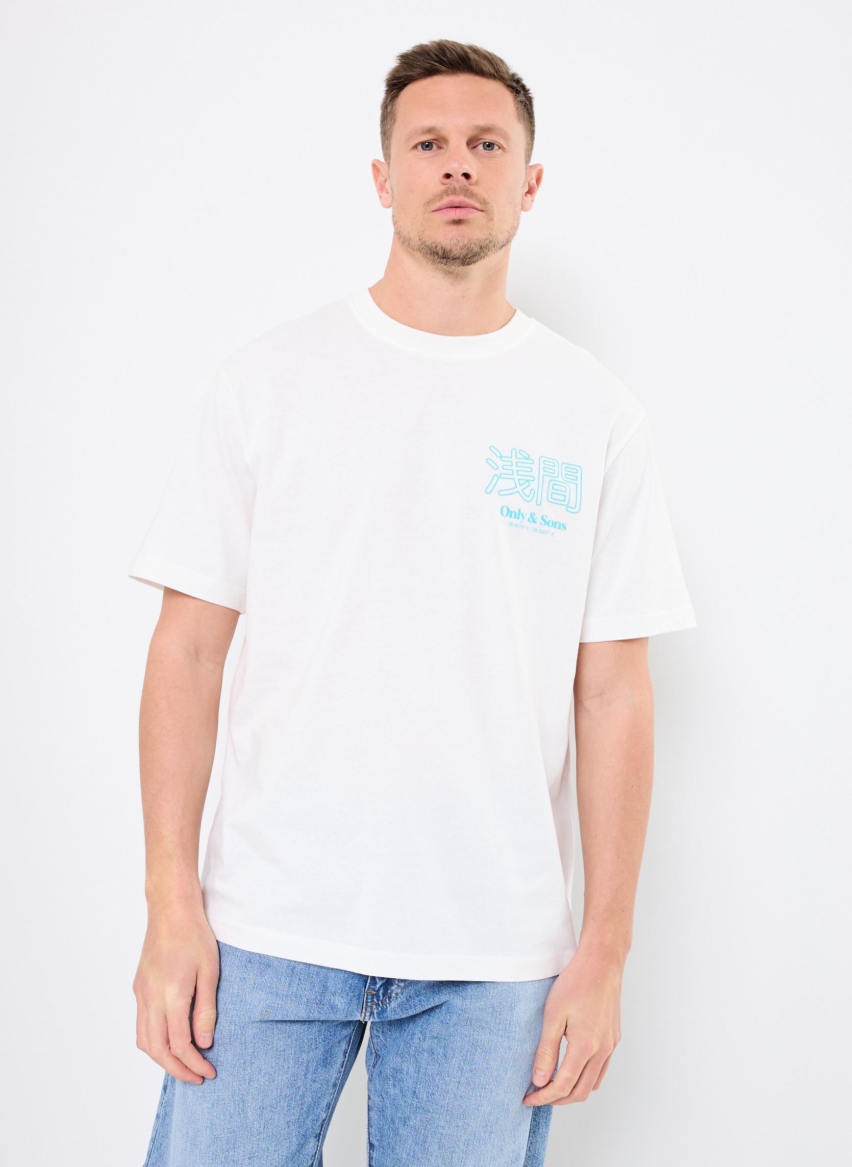 T shirt Only & Sons ONSFLOWER EU - vue 3