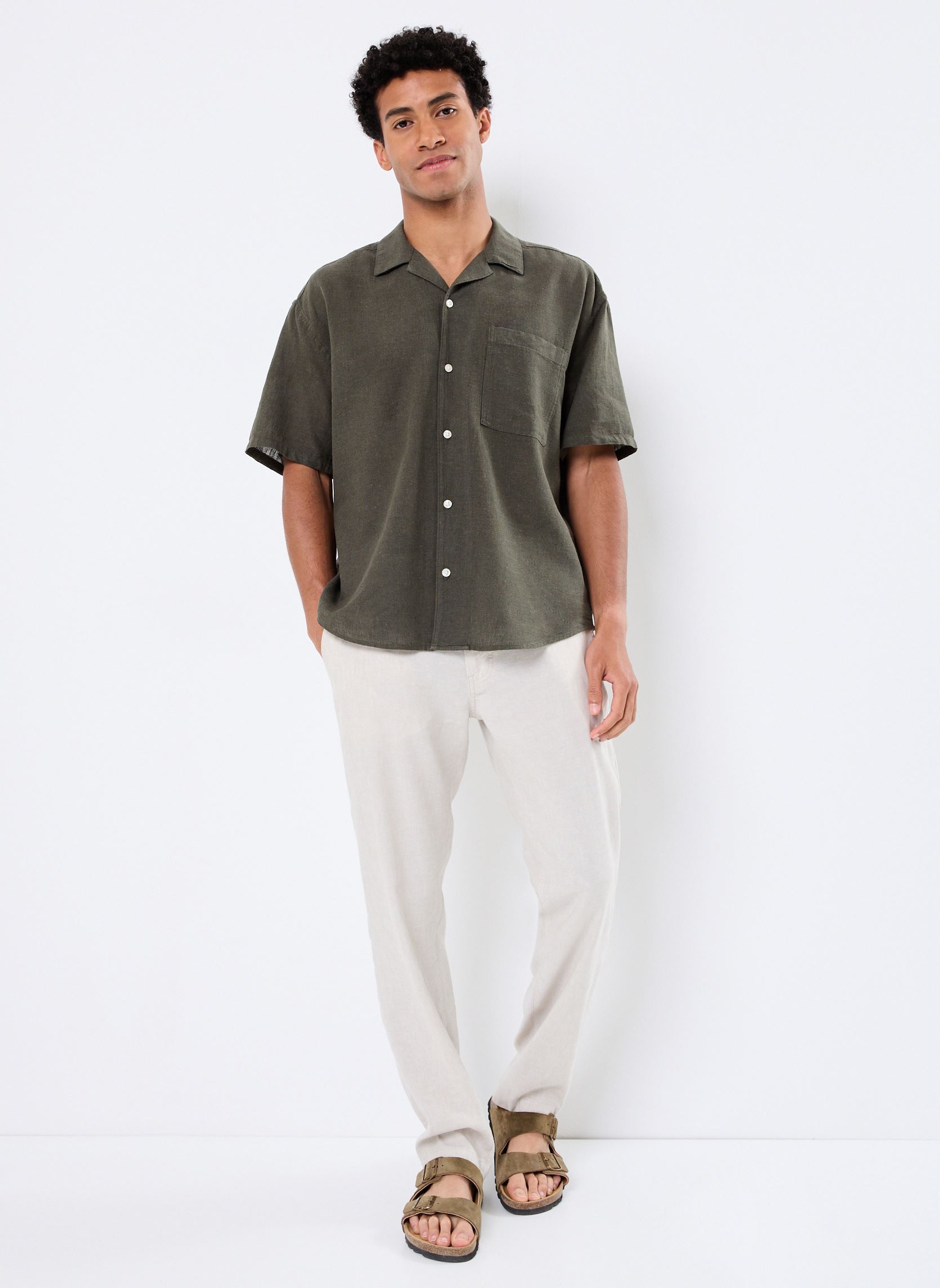 Chemises ONSCAIDEN LIFE RELAX RESORT 1PKT NOOS homme vert Only & Sons Chemises ONSCAIDEN LIFE RELAX RESORT 1PKT NOOS homme vert KAMBABA