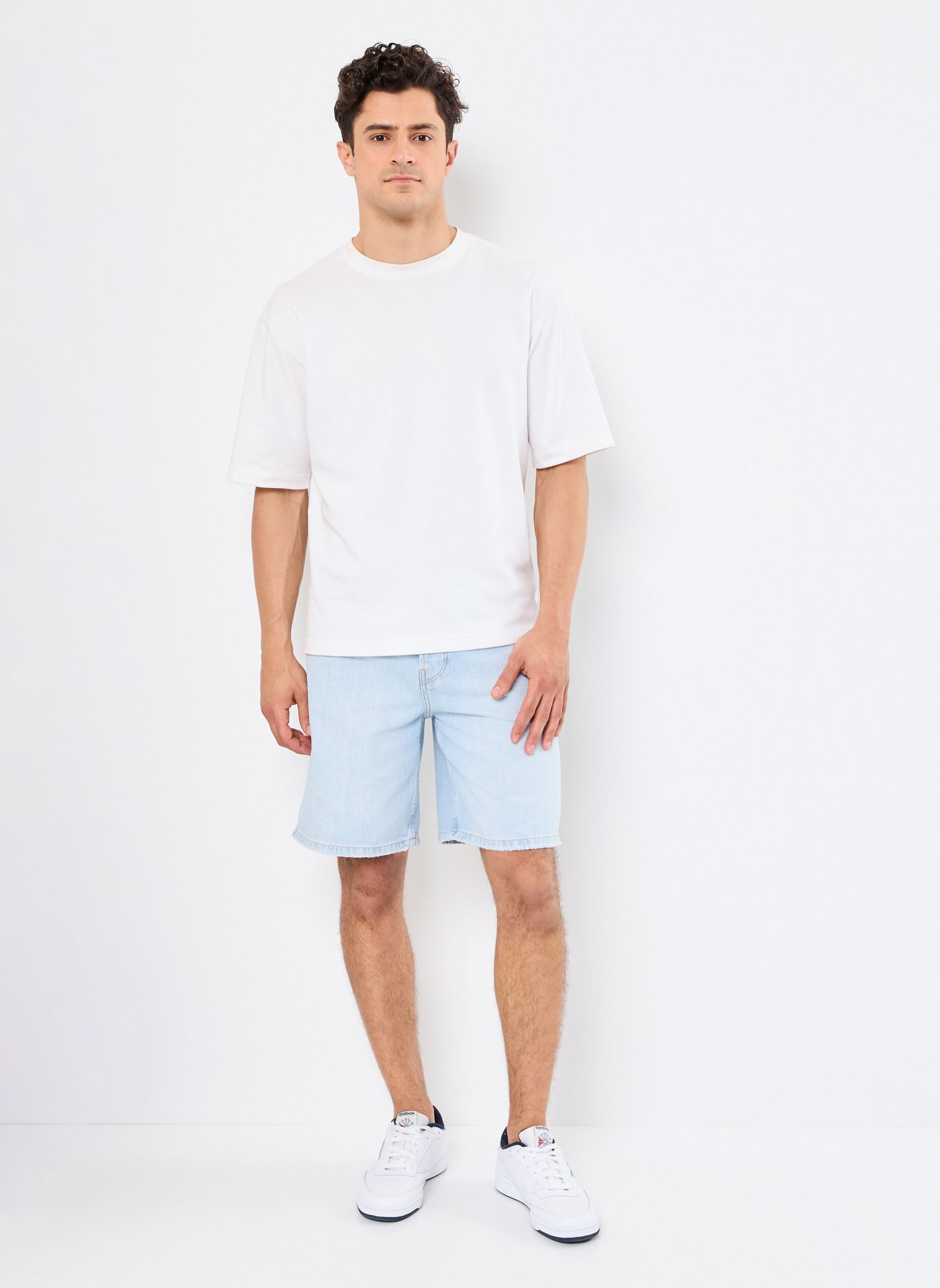 Shorts ONSFADE LB 3155 TAI DNM SHORTS NOOS homme bleu Only & Sons Shorts ONSFADE LB 3155 TAI DNM SHORTS NOOS homme bleu LIGHT BLUE DENIM