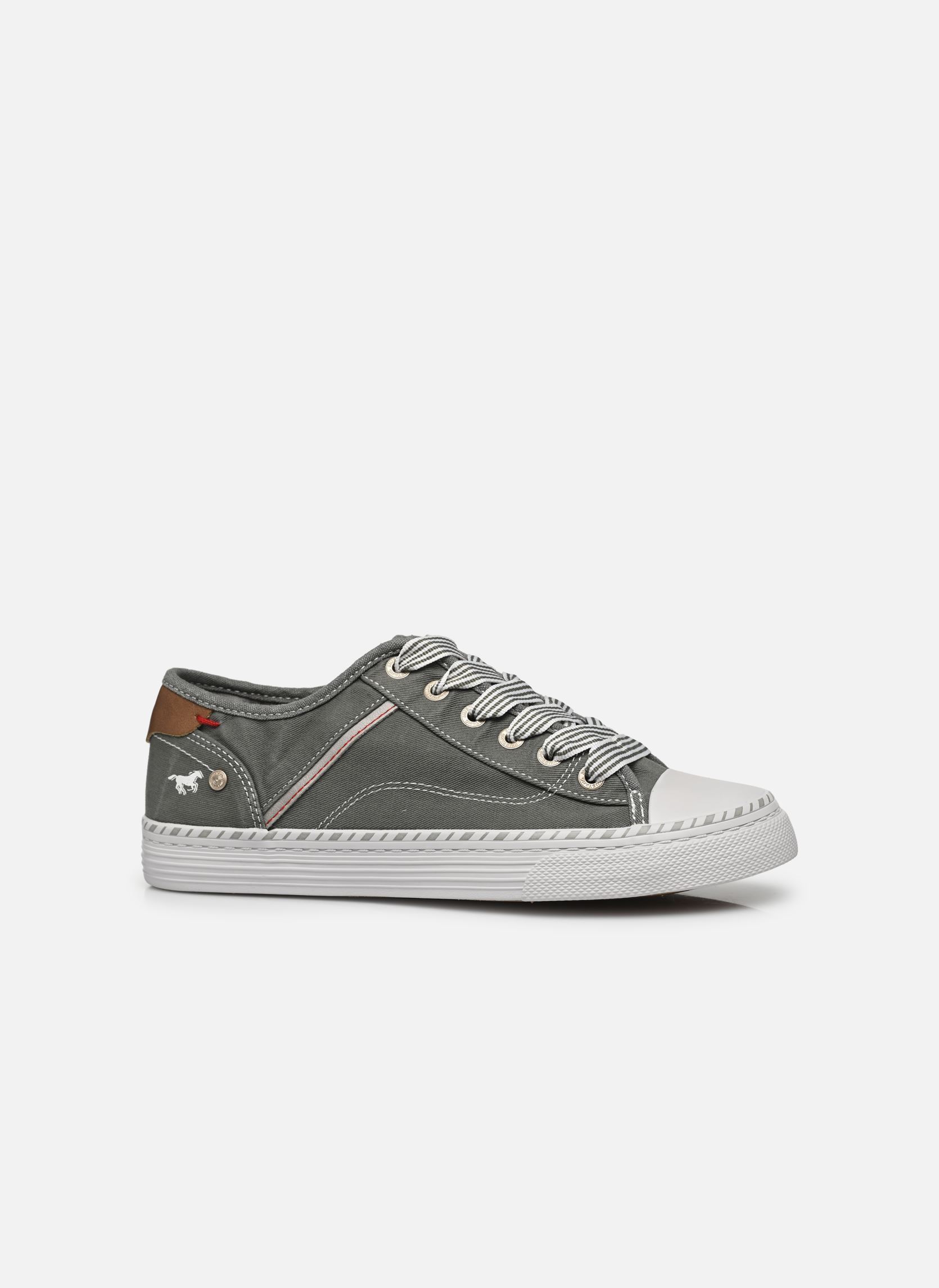 Print sneakers 1376303 dames grijs Mustang shoes Print sneakers 1376303 dames grijs Gruen/Grau