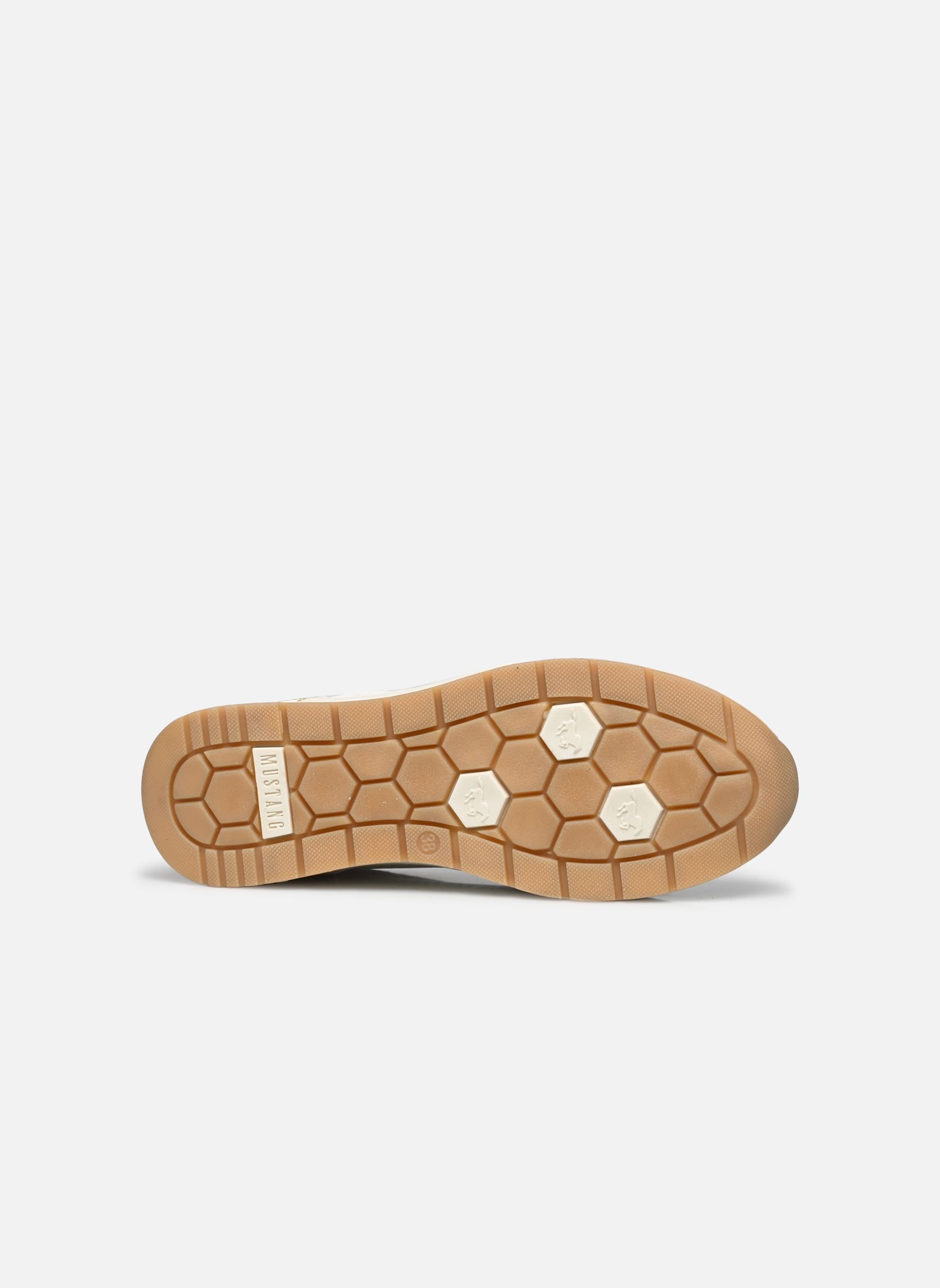 Niedrige Sneaker 1487303 damen weiß Mustang shoes Niedrige Sneaker 1487303 damen weiß Weiß/Gold