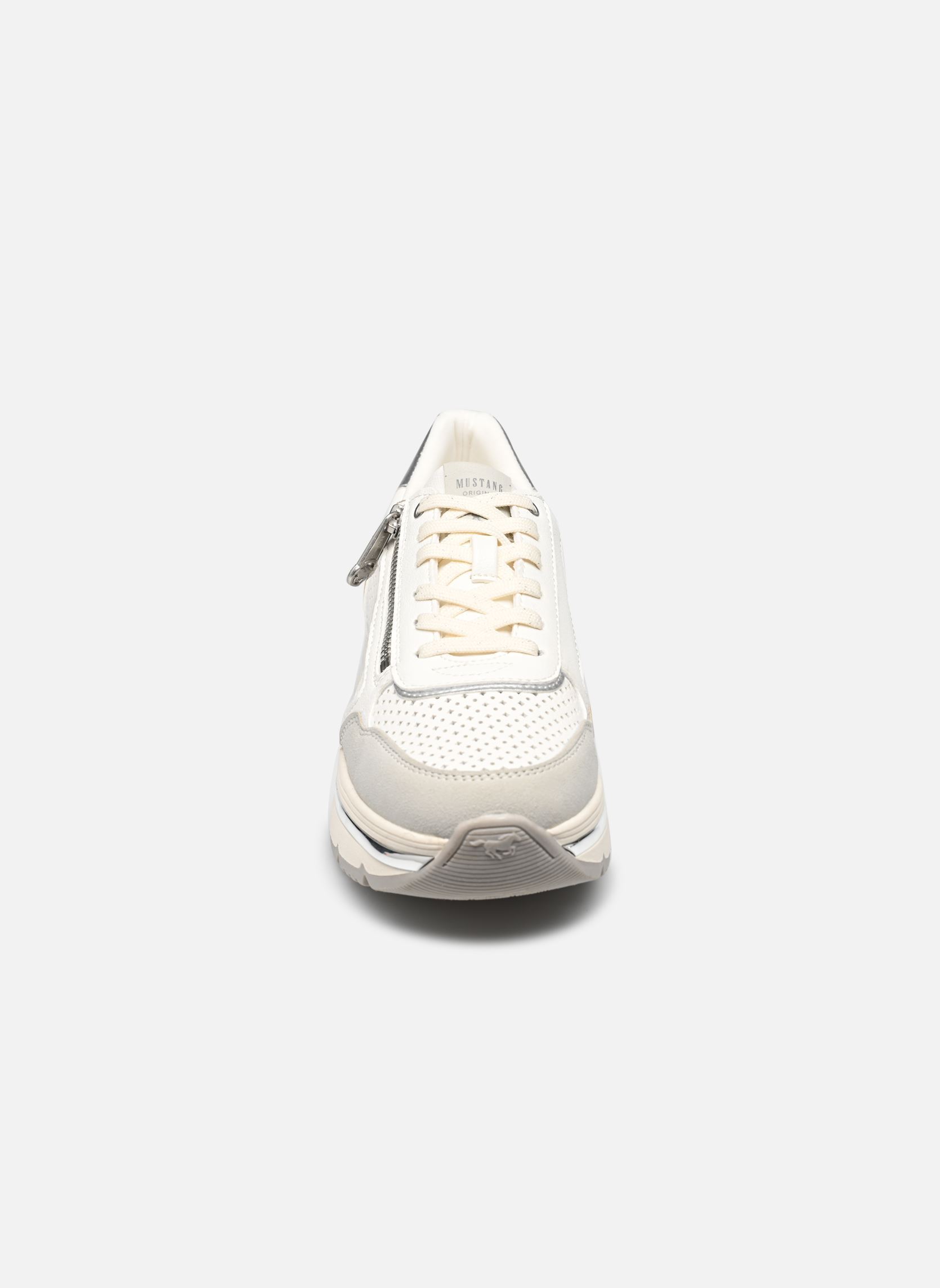 Baskets basses 1498302 femme blanc Mustang shoes Baskets basses 1498302 femme blanc Weiss
