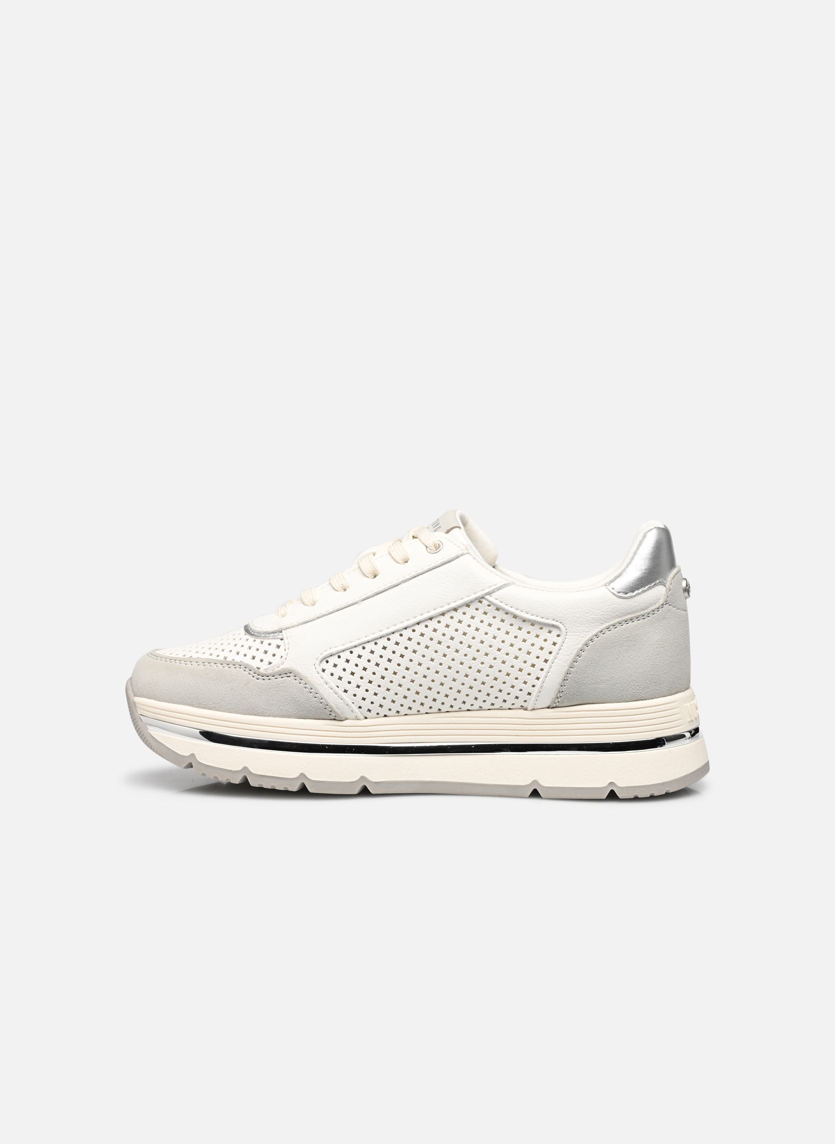 Baskets basses 1498302 femme blanc Mustang shoes Baskets basses 1498302 femme blanc Weiss