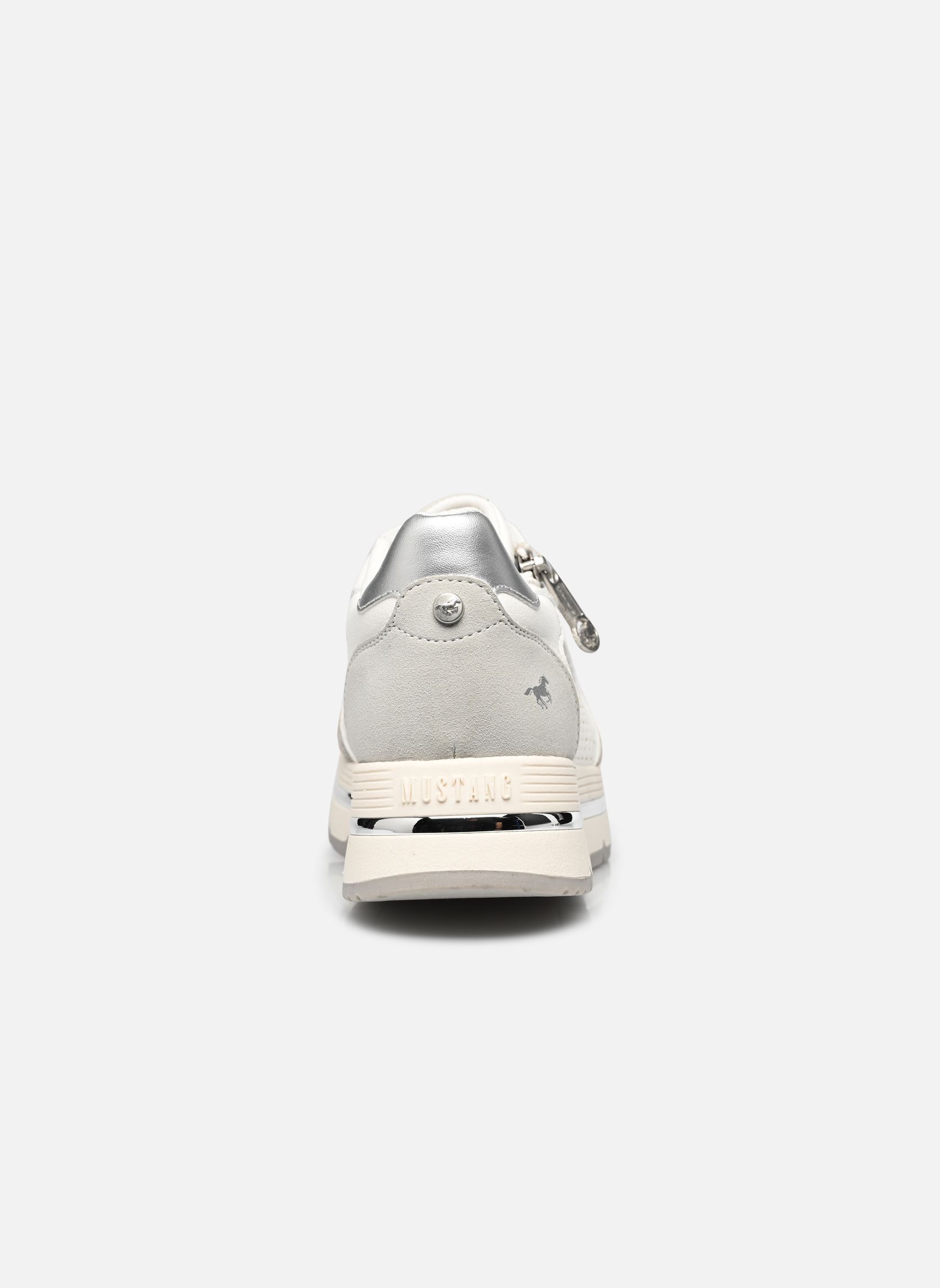 Baskets basses 1498302 femme blanc Mustang shoes Baskets basses 1498302 femme blanc Weiss