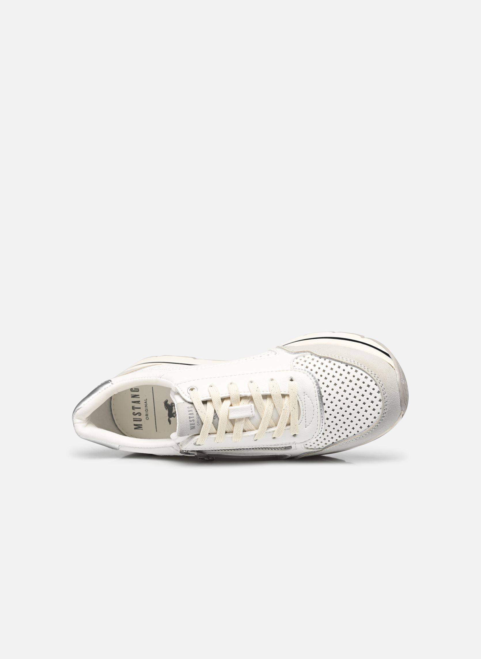 Baskets basses 1498302 femme blanc Mustang shoes Baskets basses 1498302 femme blanc Weiss