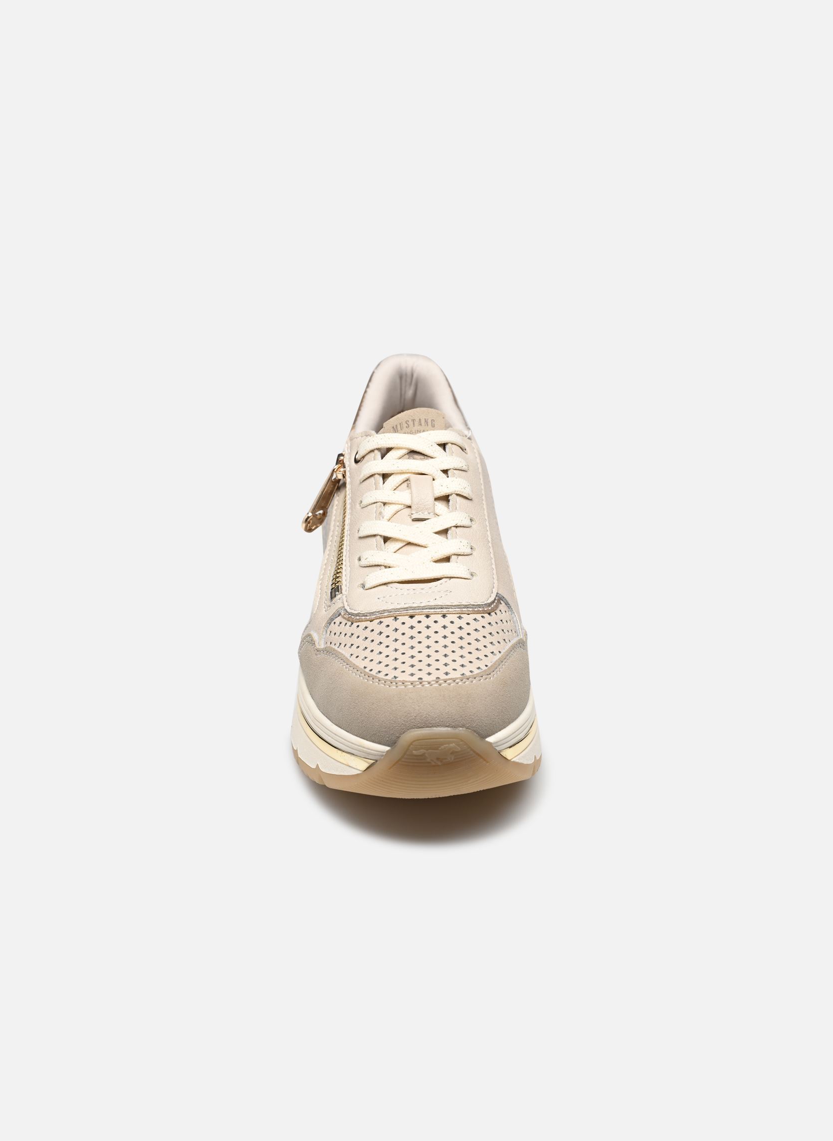 Baskets basses 1498302 femme beige Mustang shoes Baskets basses 1498302 femme beige Taupe
