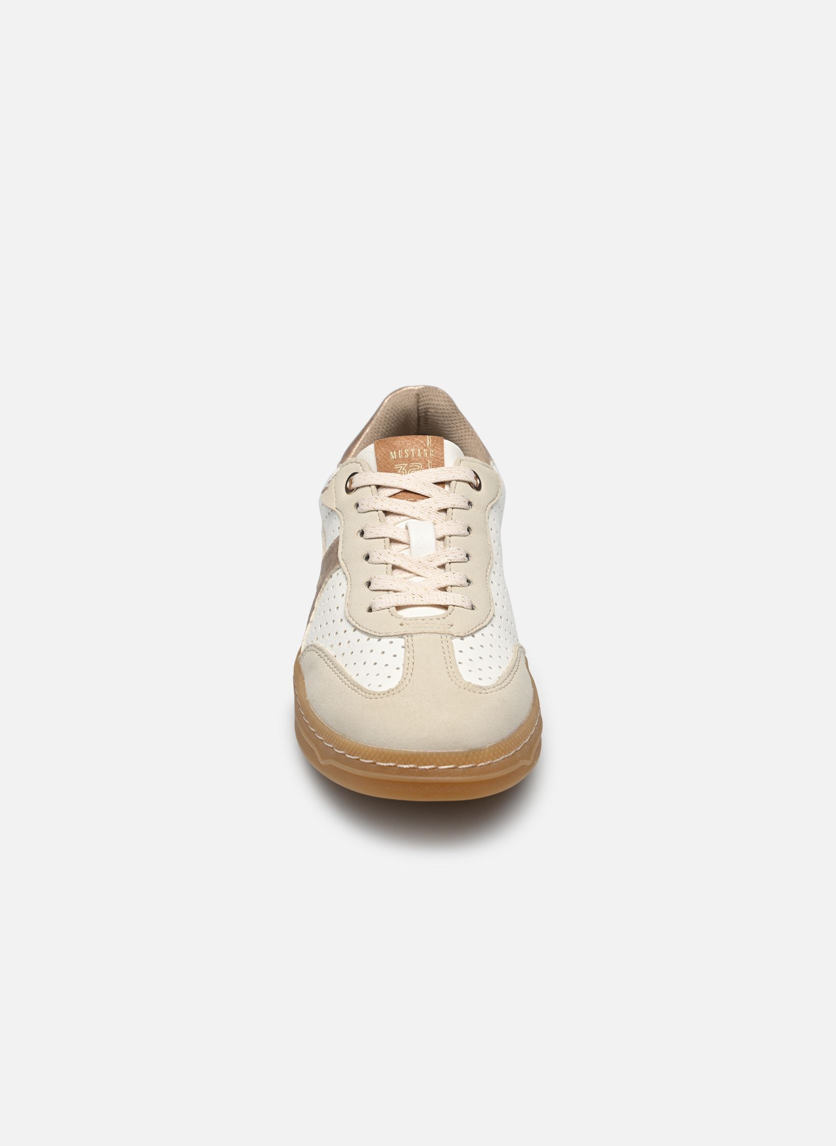 Sneakers basse 1511302 donna bianco Mustang shoes Sneakers basse 1511302 donna bianco Ivory