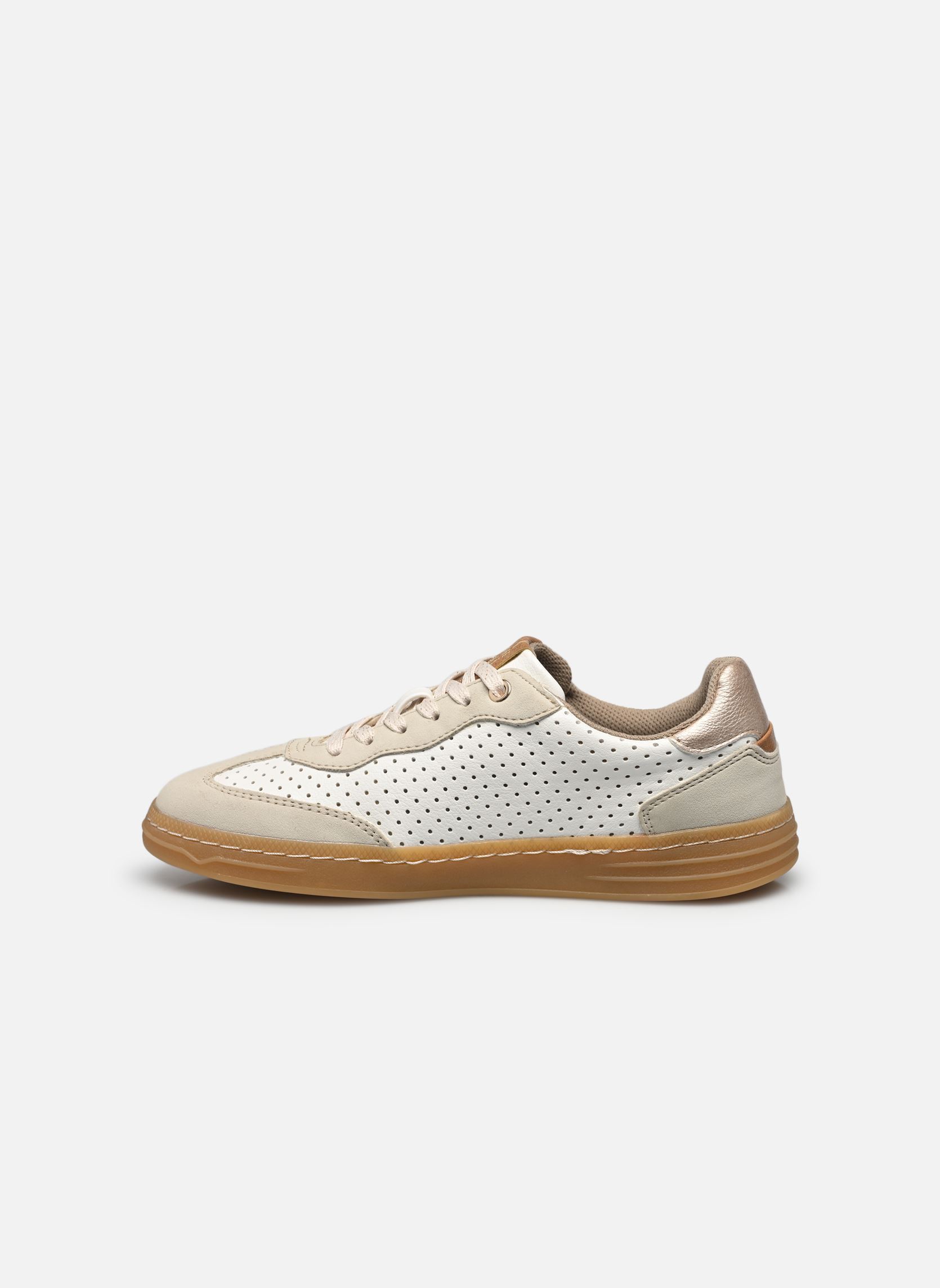 Sneakers basse 1511302 donna bianco Mustang shoes Sneakers basse 1511302 donna bianco Ivory