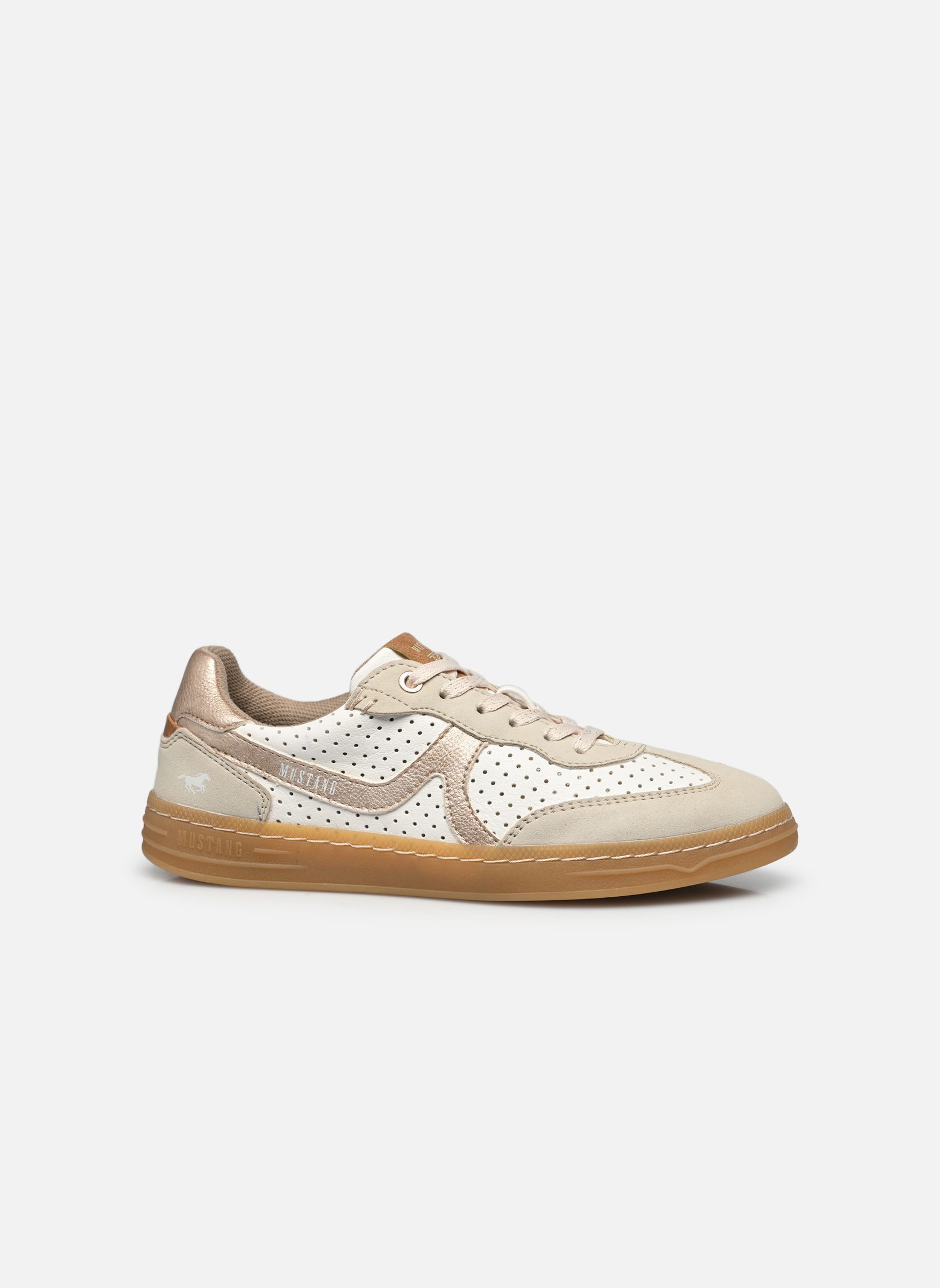 Sneakers basse 1511302 donna bianco Mustang shoes Sneakers basse 1511302 donna bianco Ivory