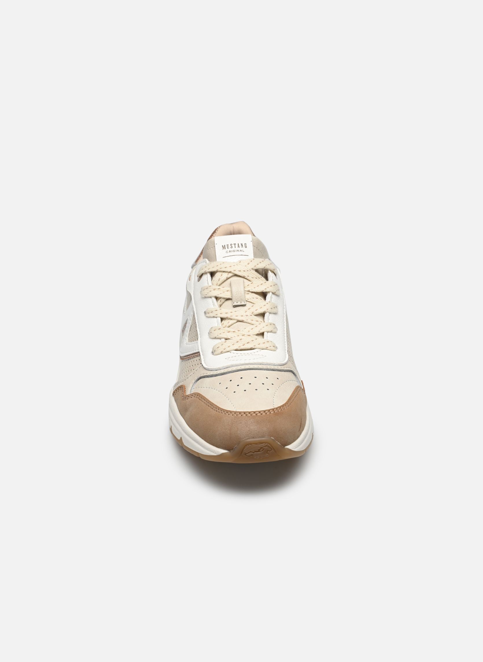 Sneaker 1512302 damen weiß Mustang shoes Sneaker 1512302 damen weiß Erde/Ivory