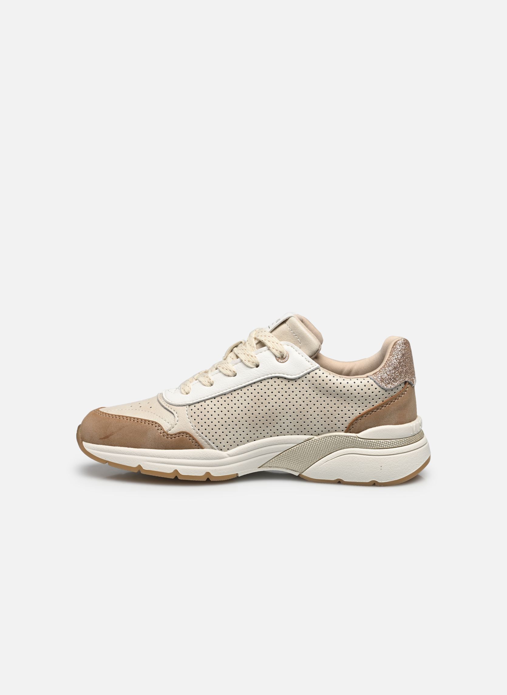 Sneaker 1512302 damen weiß Mustang shoes Sneaker 1512302 damen weiß Erde/Ivory
