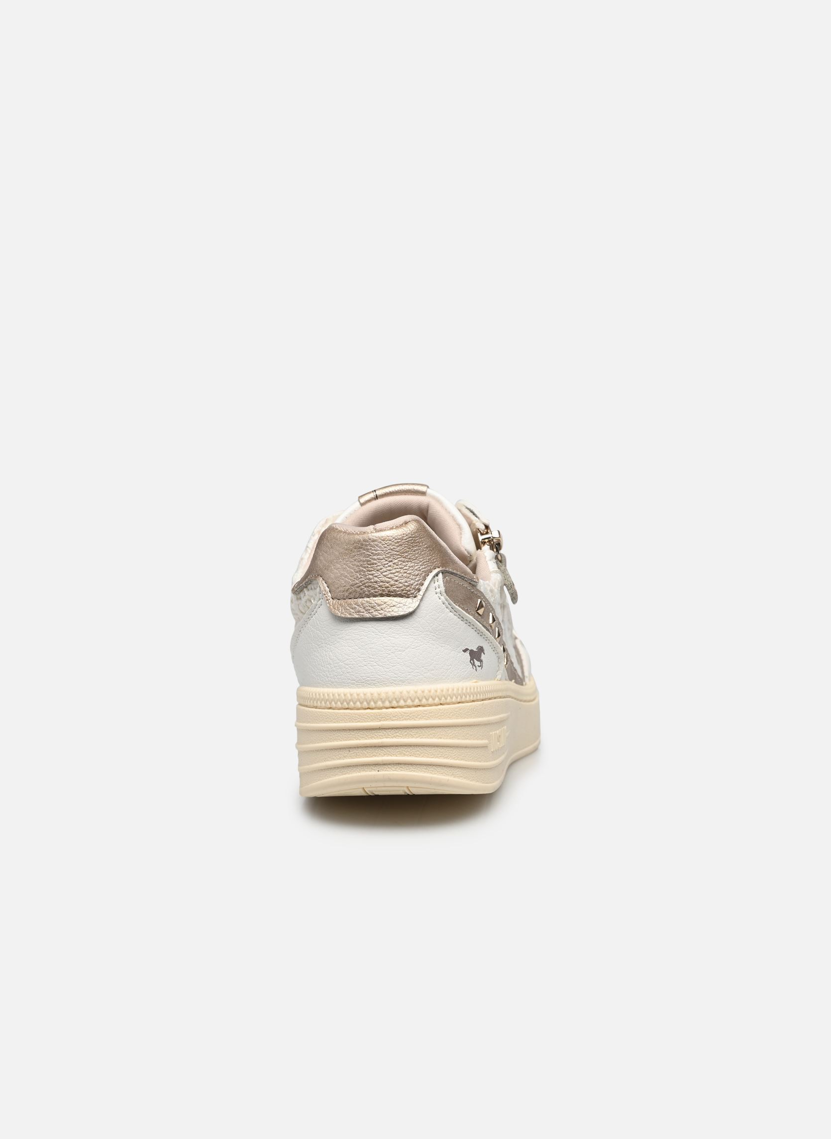 Baskets basses 1514301 femme blanc Mustang shoes Baskets basses 1514301 femme blanc Weiss