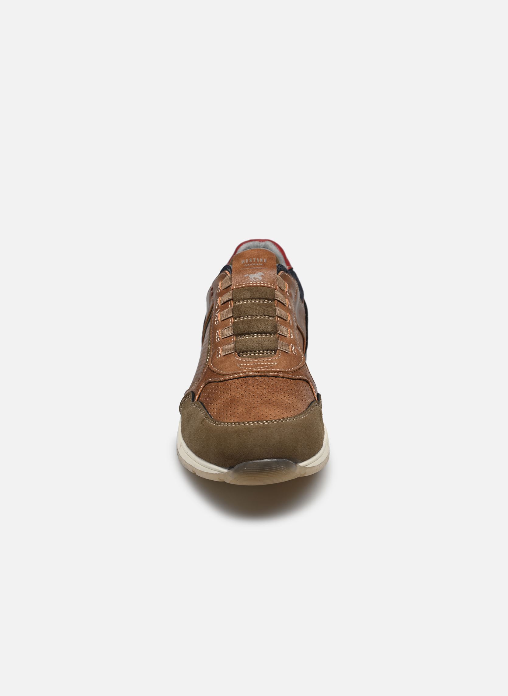 Niedrige Sneaker 4154401 herren braun Mustang shoes Niedrige Sneaker 4154401 herren braun Kastanie