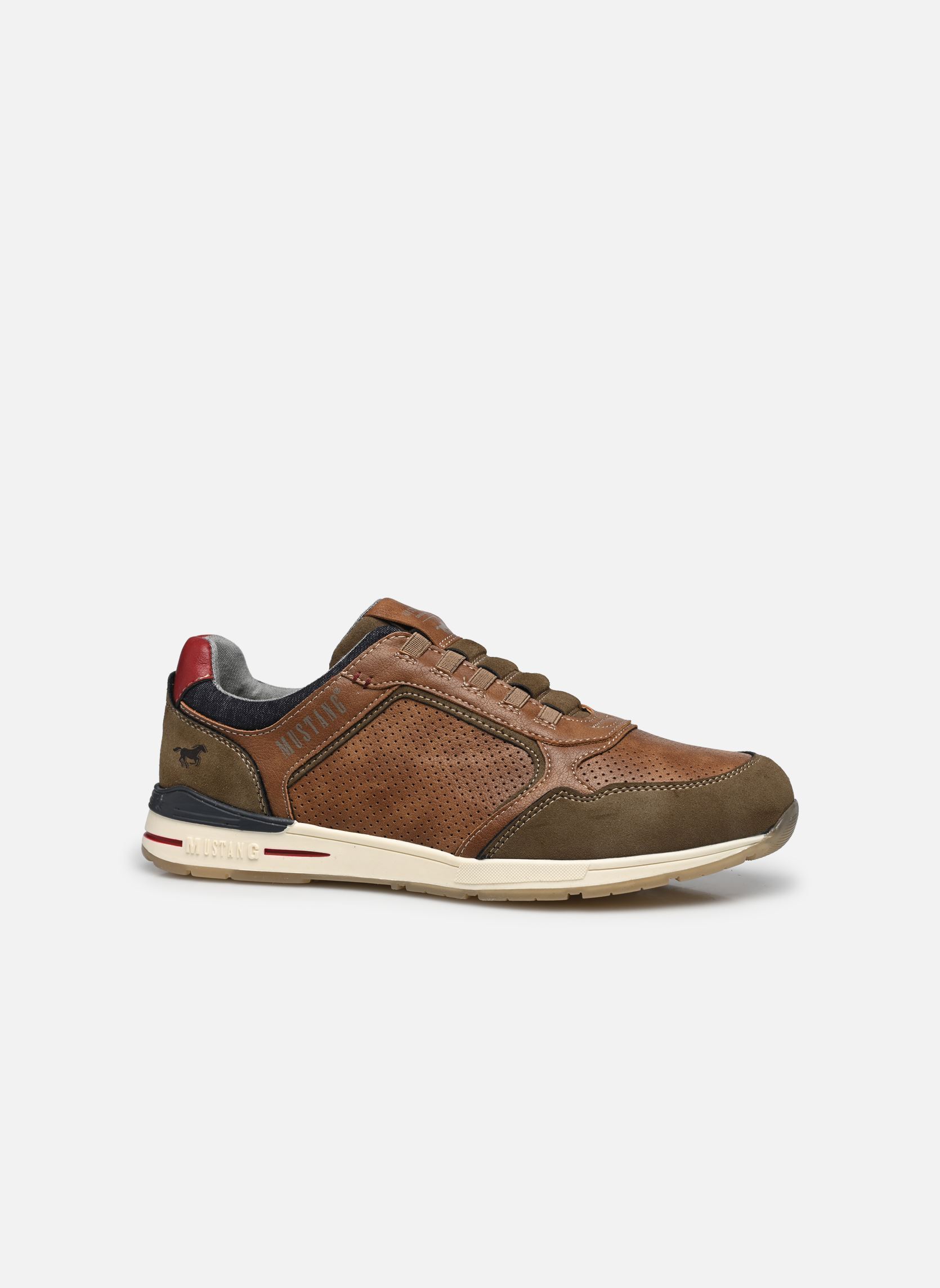 Niedrige Sneaker 4154401 herren braun Mustang shoes Niedrige Sneaker 4154401 herren braun Kastanie