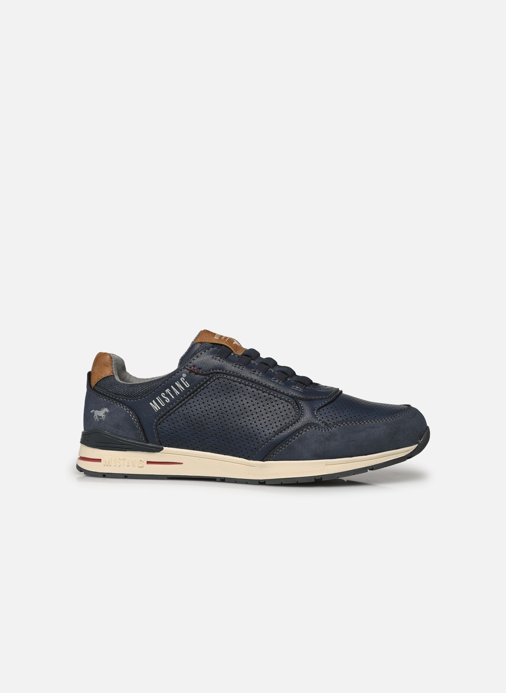 Baskets basses 4154401 homme bleu Mustang shoes Baskets basses 4154401 homme bleu Dunkelblau