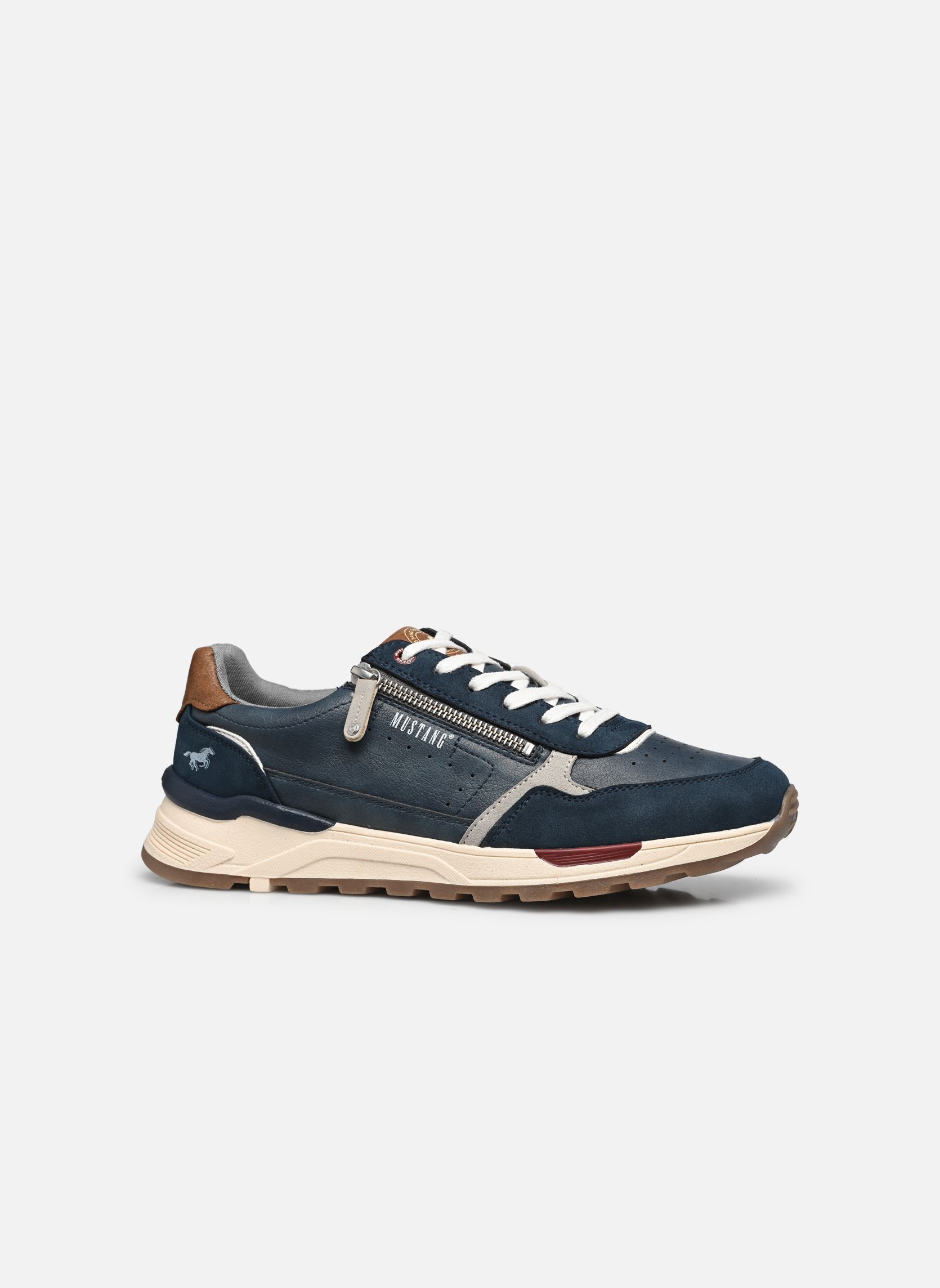 Niedrige Sneaker 4186307 herren blau Mustang shoes Niedrige Sneaker 4186307 herren blau Dunkelblau