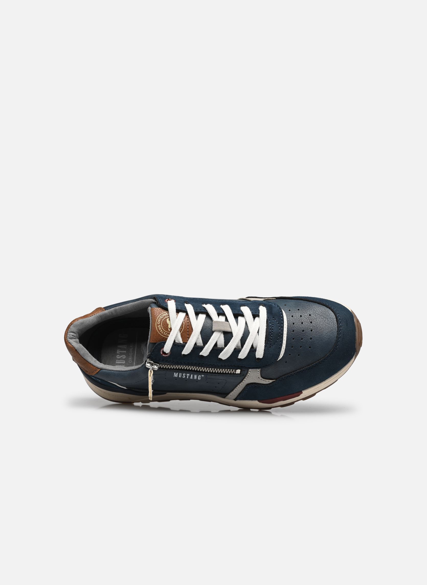 Niedrige Sneaker 4186307 herren blau Mustang shoes Niedrige Sneaker 4186307 herren blau Dunkelblau