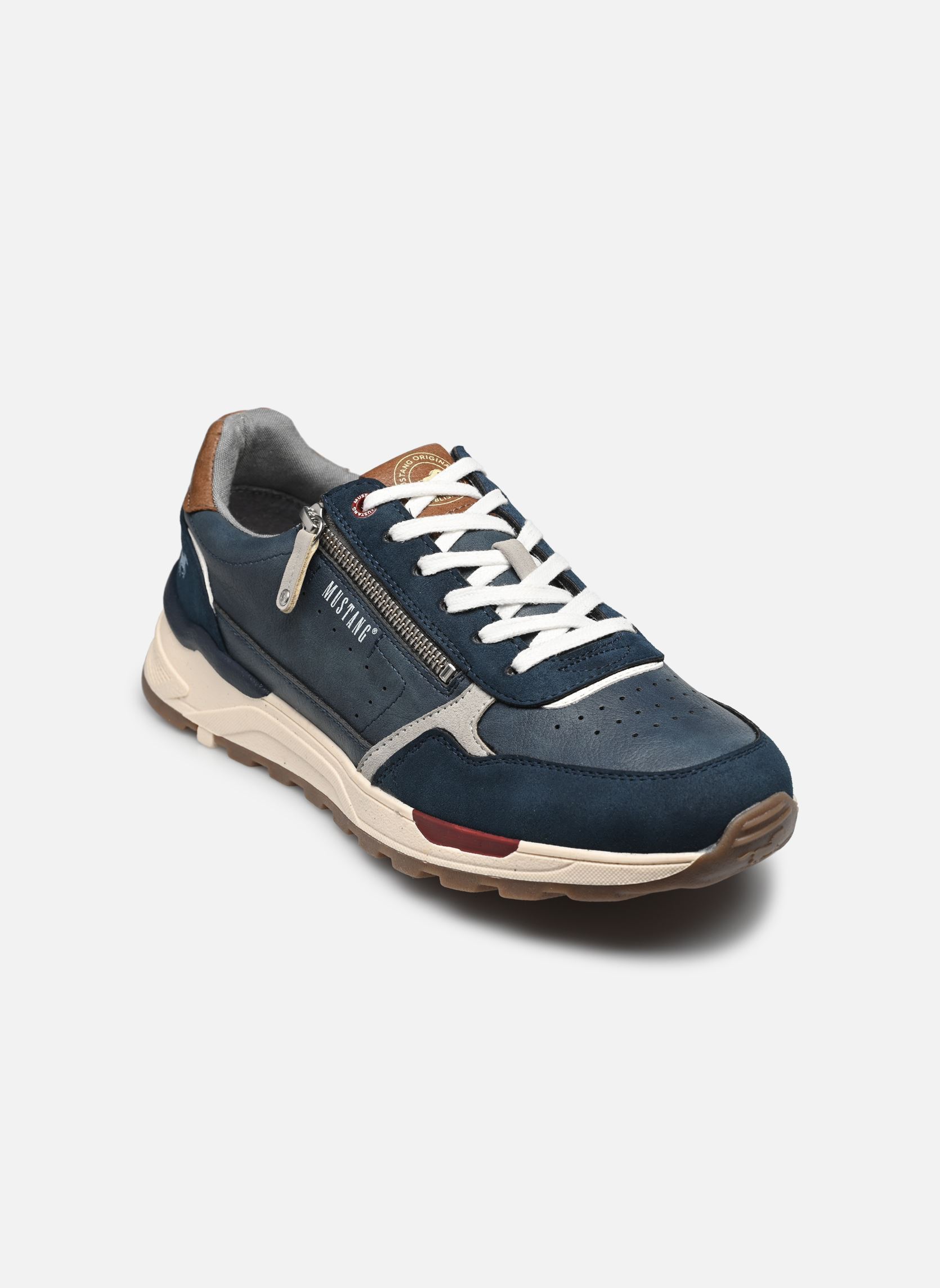 Niedrige Sneaker 4186307 herren blau Mustang shoes Niedrige Sneaker 4186307 herren blau Dunkelblau