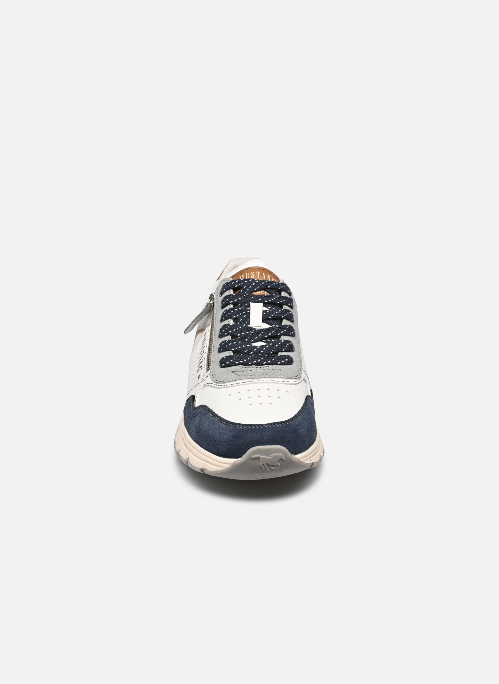 Niedrige Sneaker 4200302 herren blau Mustang shoes Niedrige Sneaker 4200302 herren blau DUNKELBLAU/ICE
