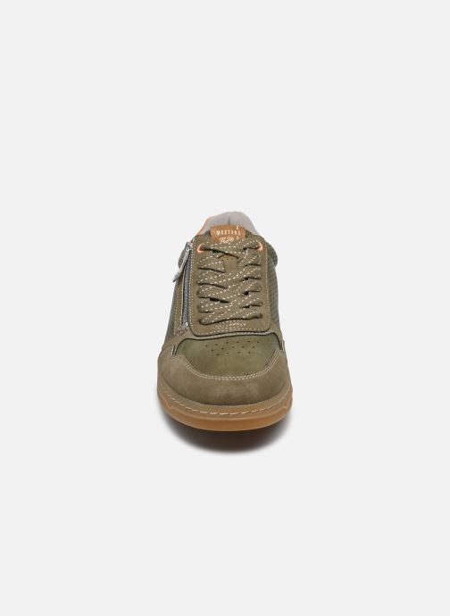 Baskets Mustang shoes 4204301 Vert vue portées chaussures