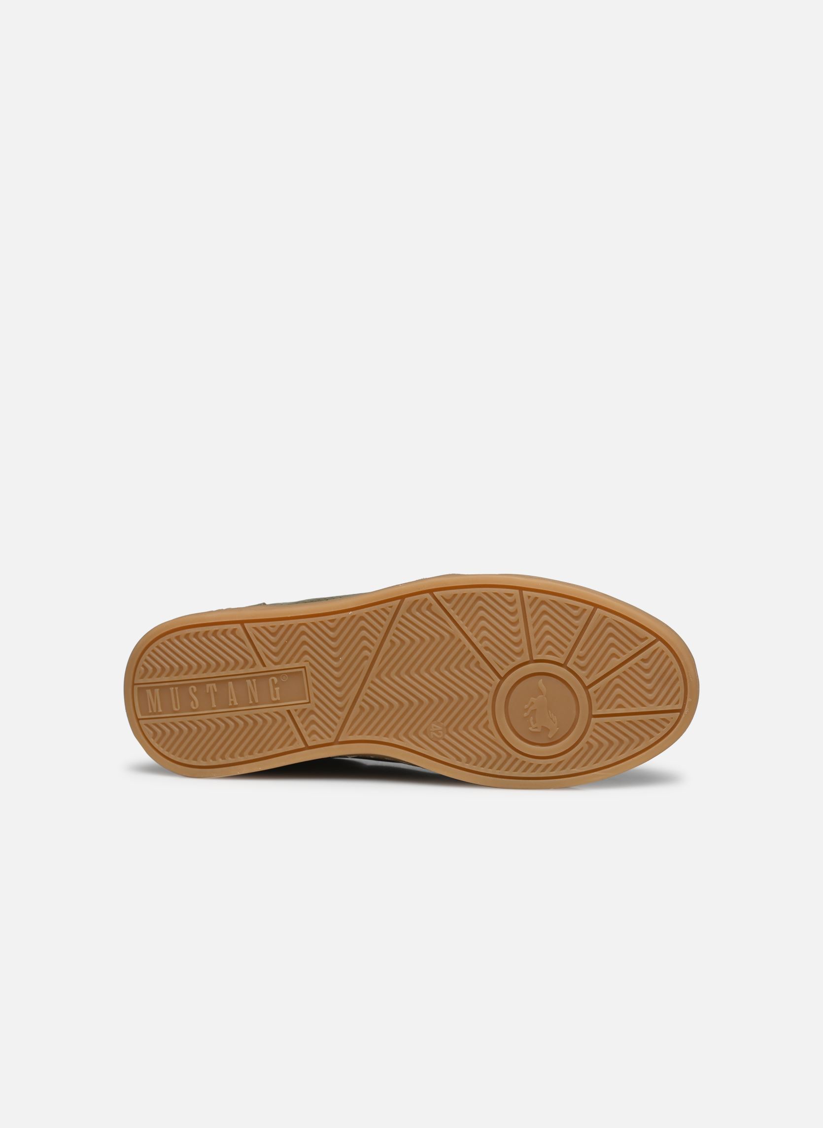 Baskets Mustang shoes 4204301 Vert vue haut