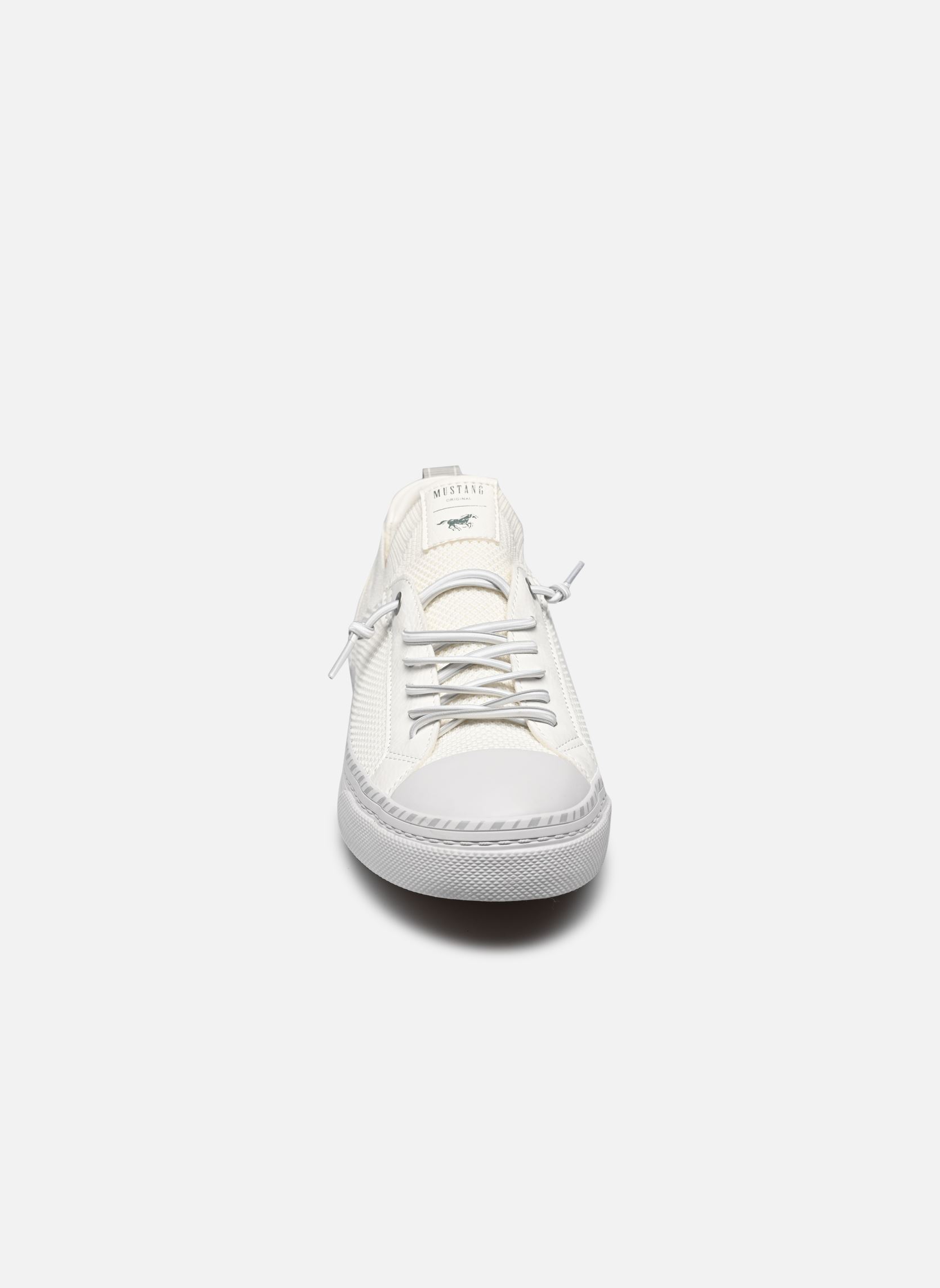 Sneakers di tela 1376309 donna bianco Mustang shoes Sneakers di tela 1376309 donna bianco Weiss