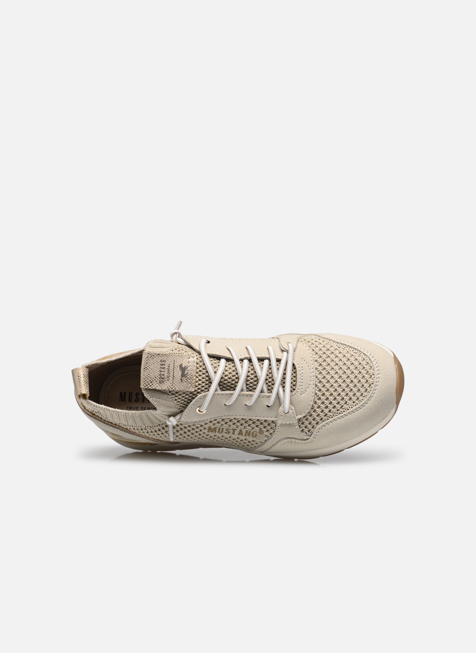 Baskets basses 1487301 femme blanc Mustang shoes Baskets basses 1487301 femme blanc Ivory
