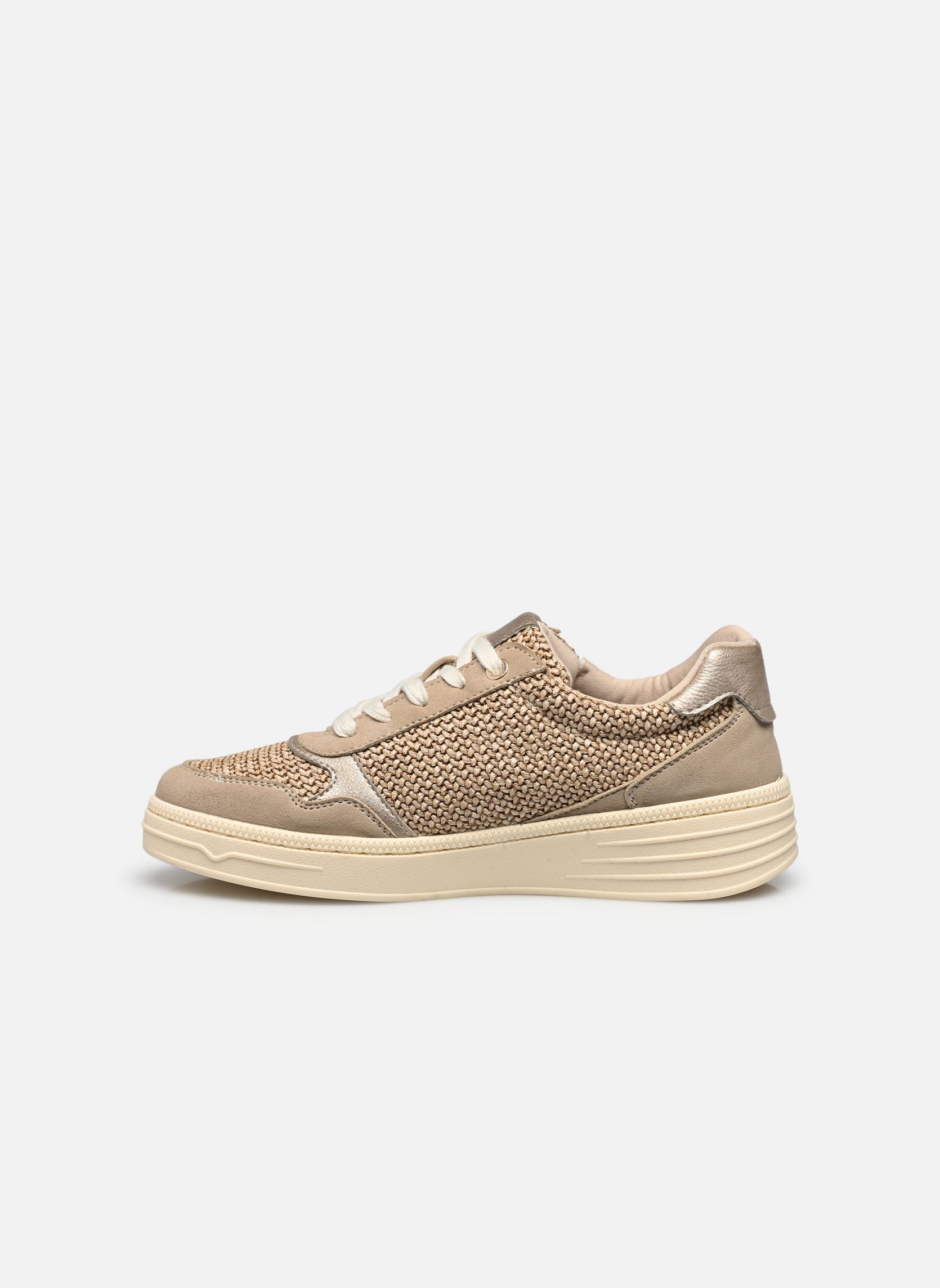 Lage sneakers 1510302 dames beige Mustang shoes Lage sneakers 1510302 dames beige Beige