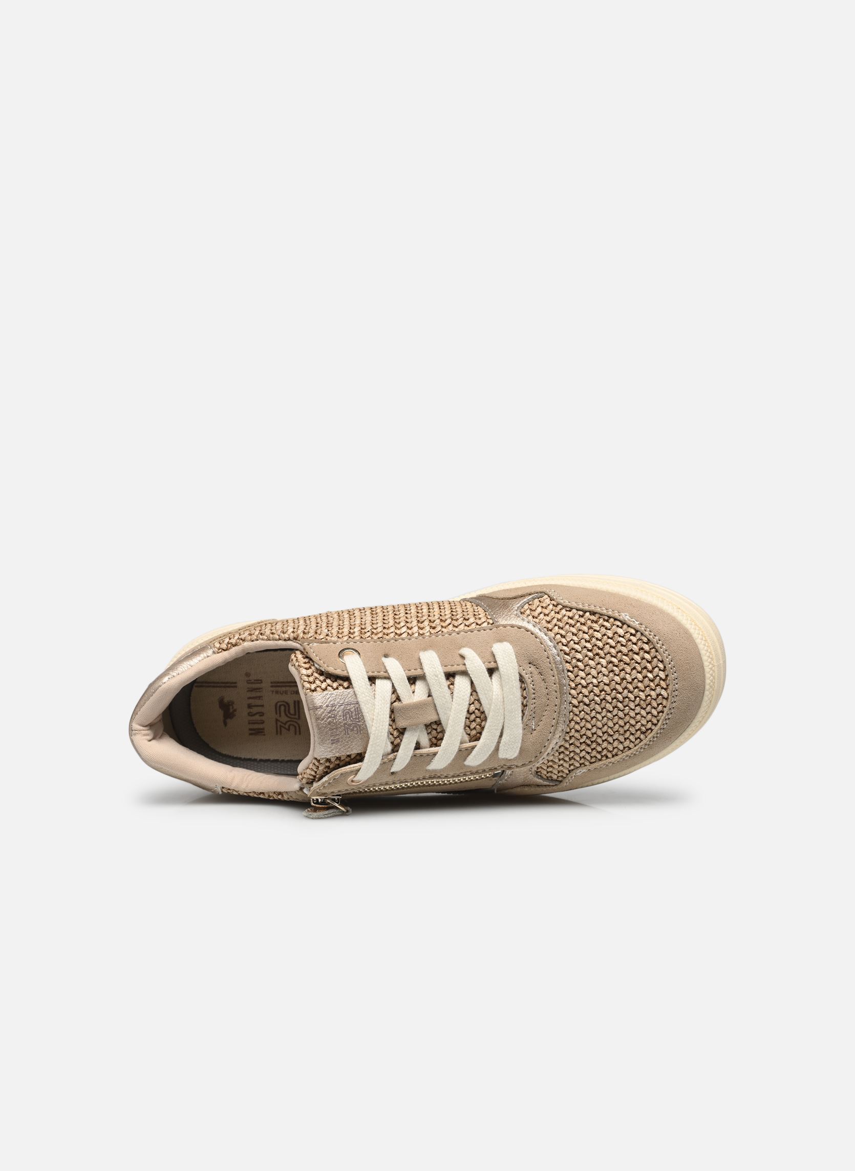 Lage sneakers 1510302 dames beige Mustang shoes Lage sneakers 1510302 dames beige Beige