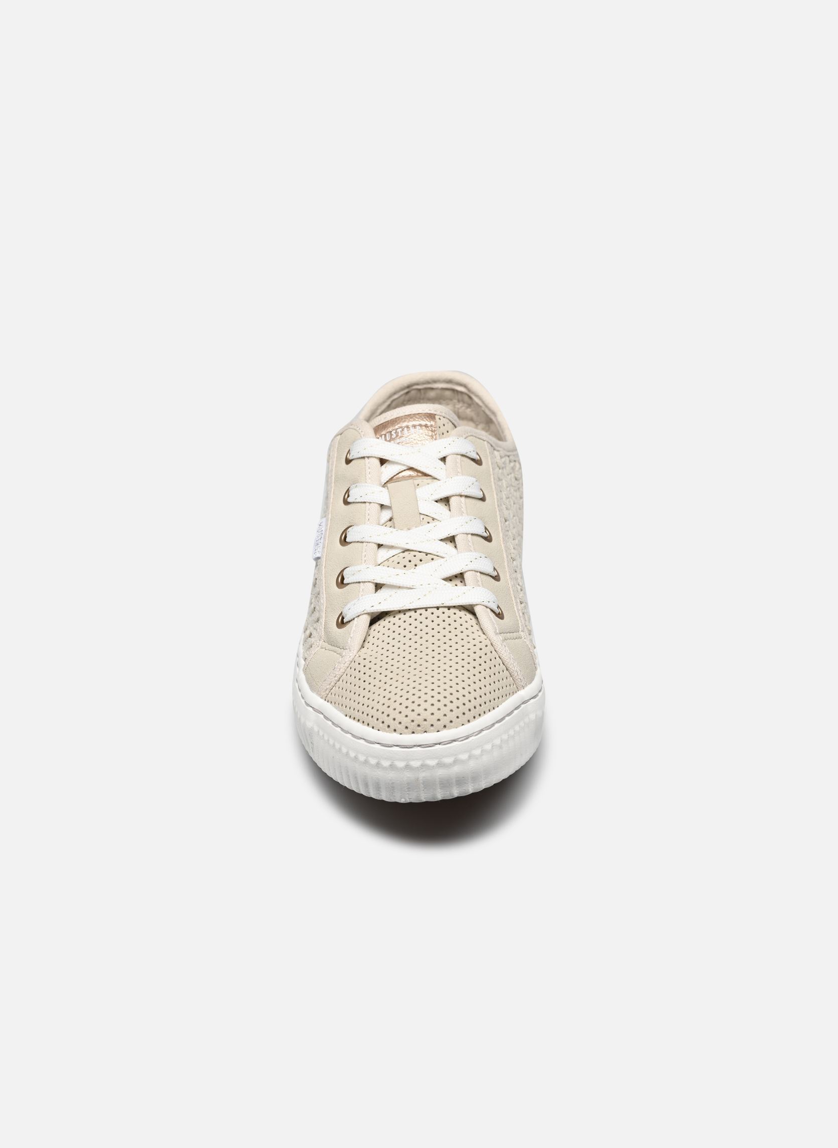 Sneakers basse 1516302 donna bianco Mustang shoes Sneakers basse 1516302 donna bianco Ivory