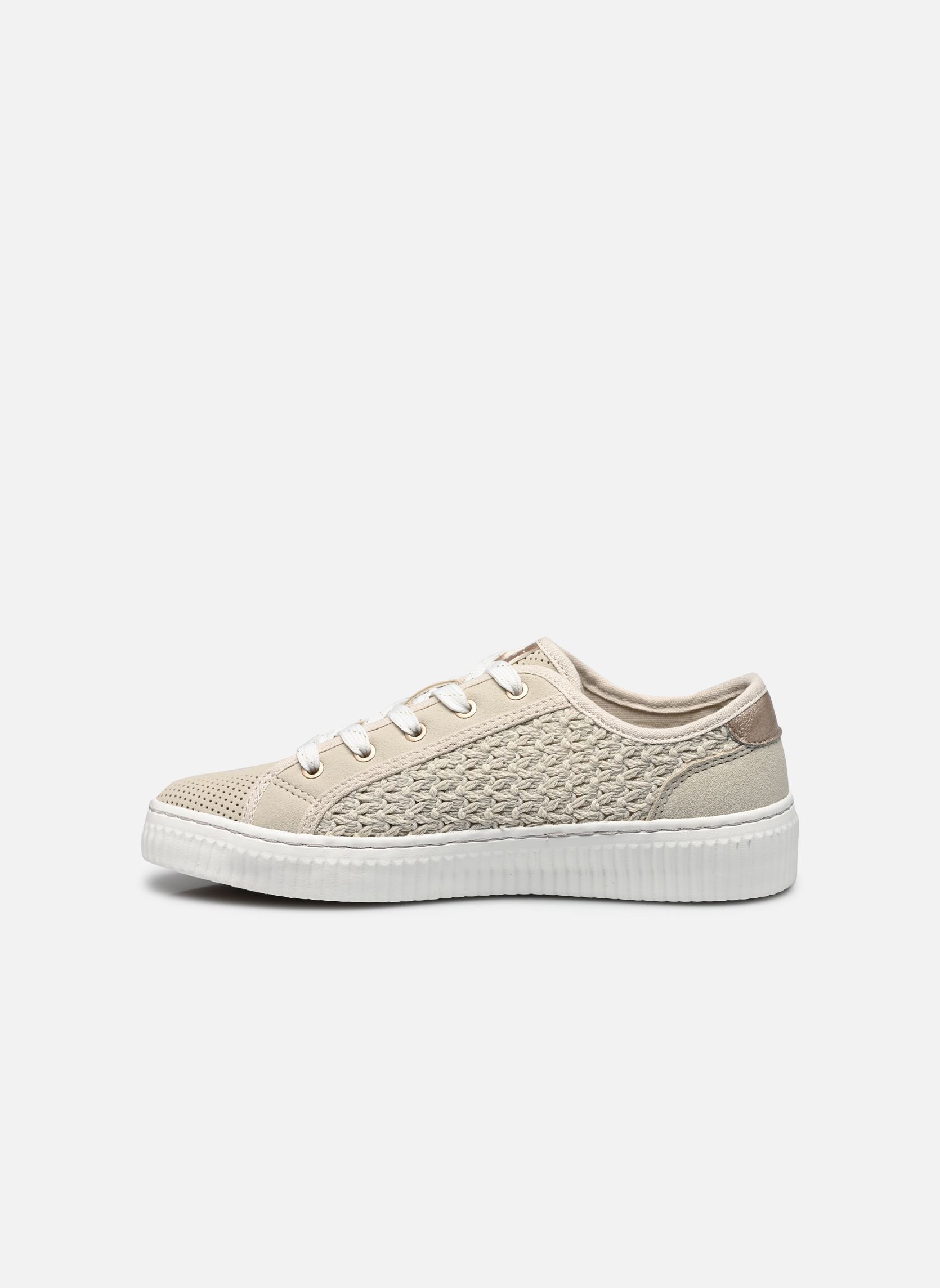 Sneakers basse 1516302 donna bianco Mustang shoes Sneakers basse 1516302 donna bianco Ivory