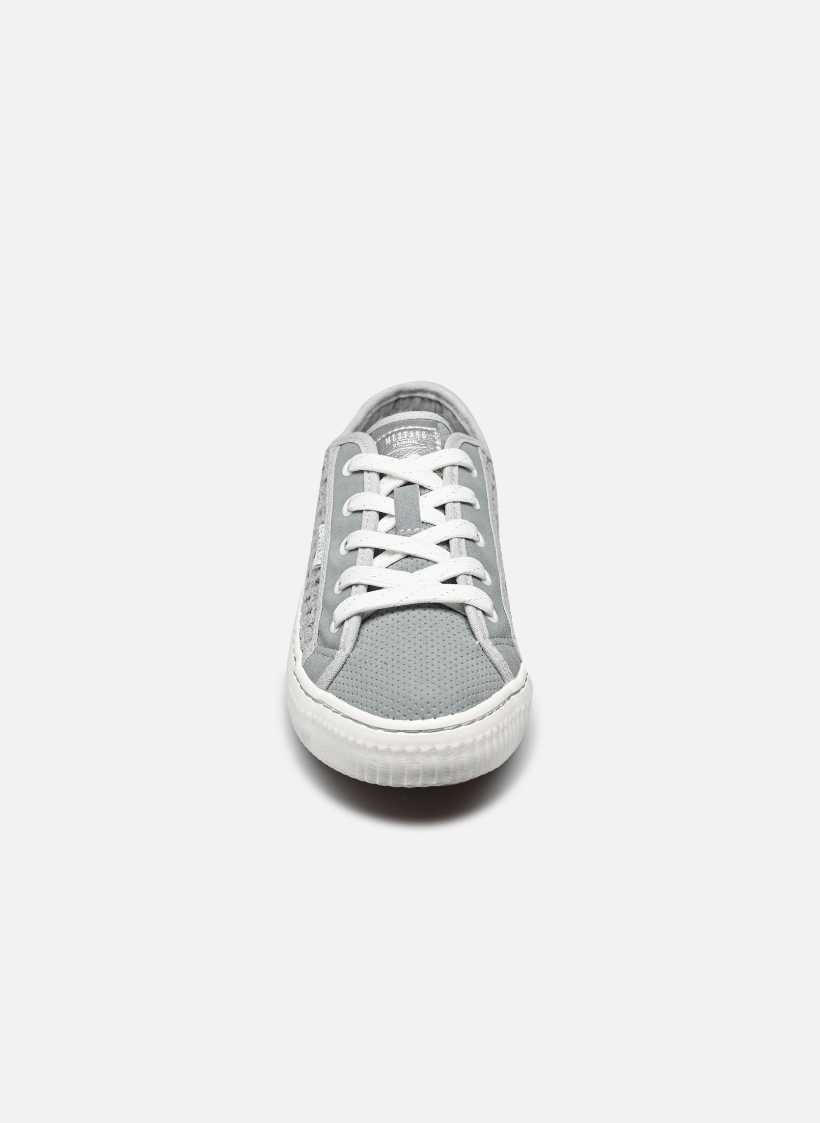 Niedrige Sneaker 1516302 damen blau Mustang shoes Niedrige Sneaker 1516302 damen blau PASTELLBLAU