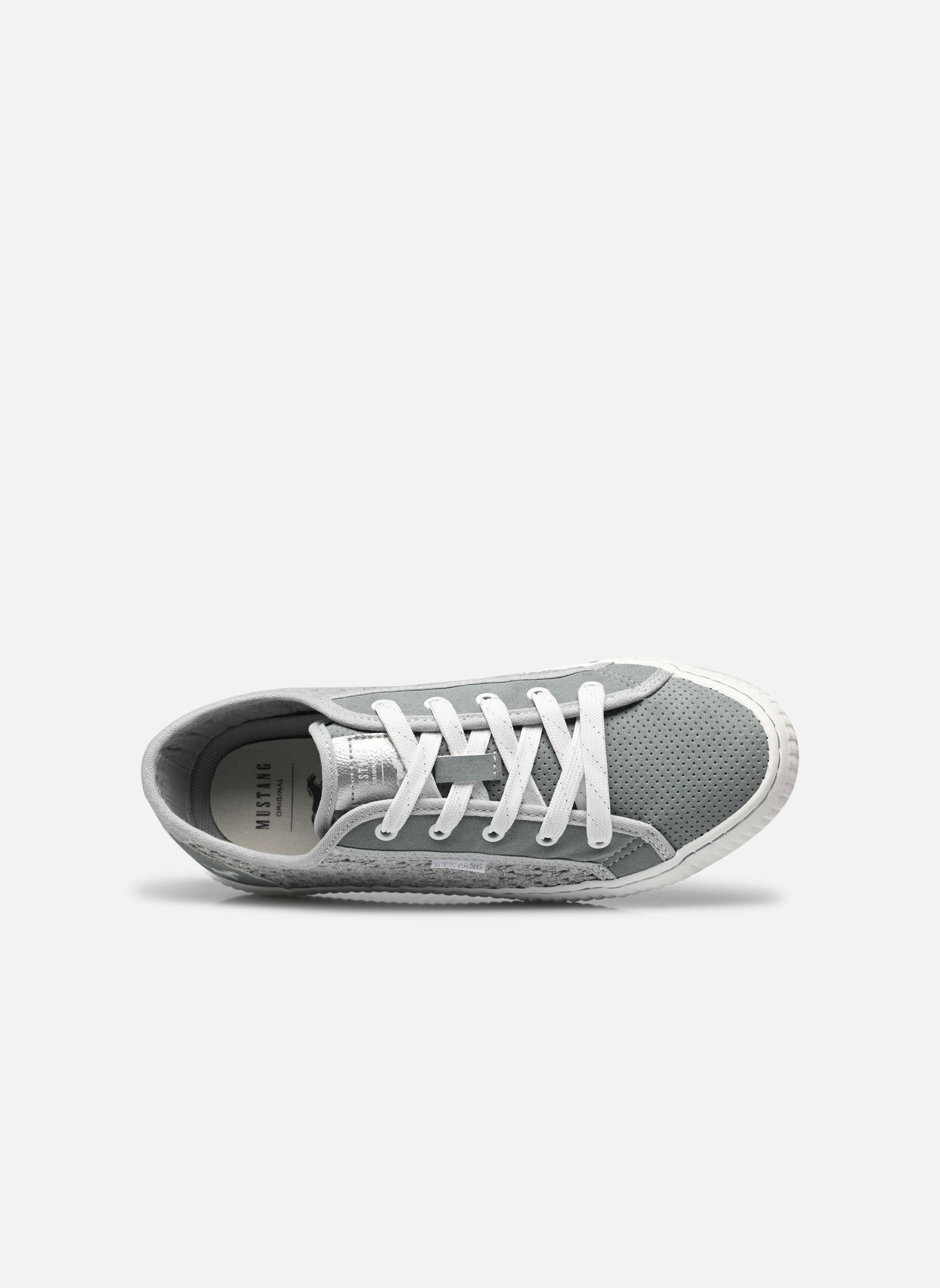 Niedrige Sneaker 1516302 damen blau Mustang shoes Niedrige Sneaker 1516302 damen blau PASTELLBLAU