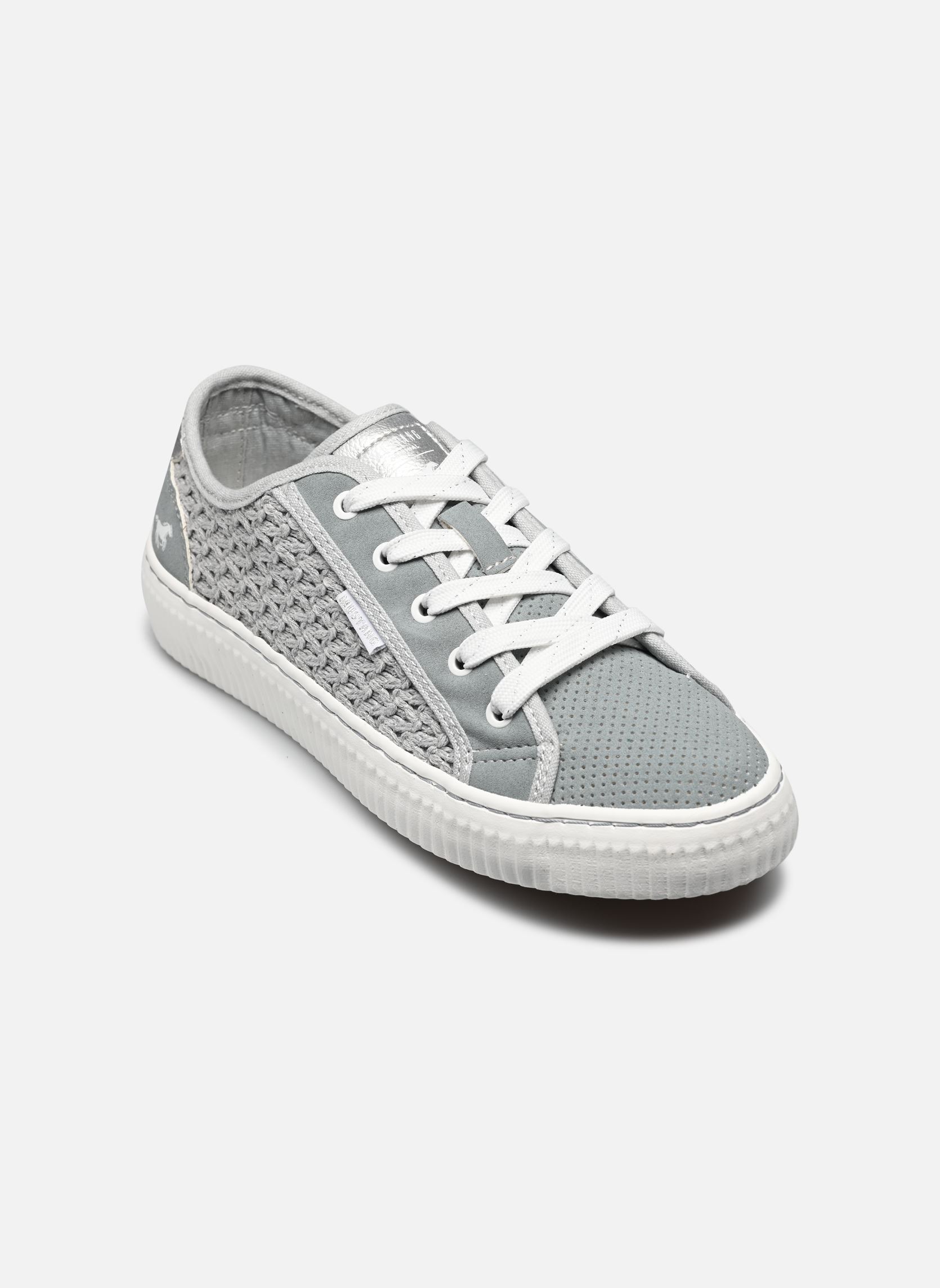 Niedrige Sneaker 1516302 damen blau Mustang shoes Niedrige Sneaker 1516302 damen blau PASTELLBLAU