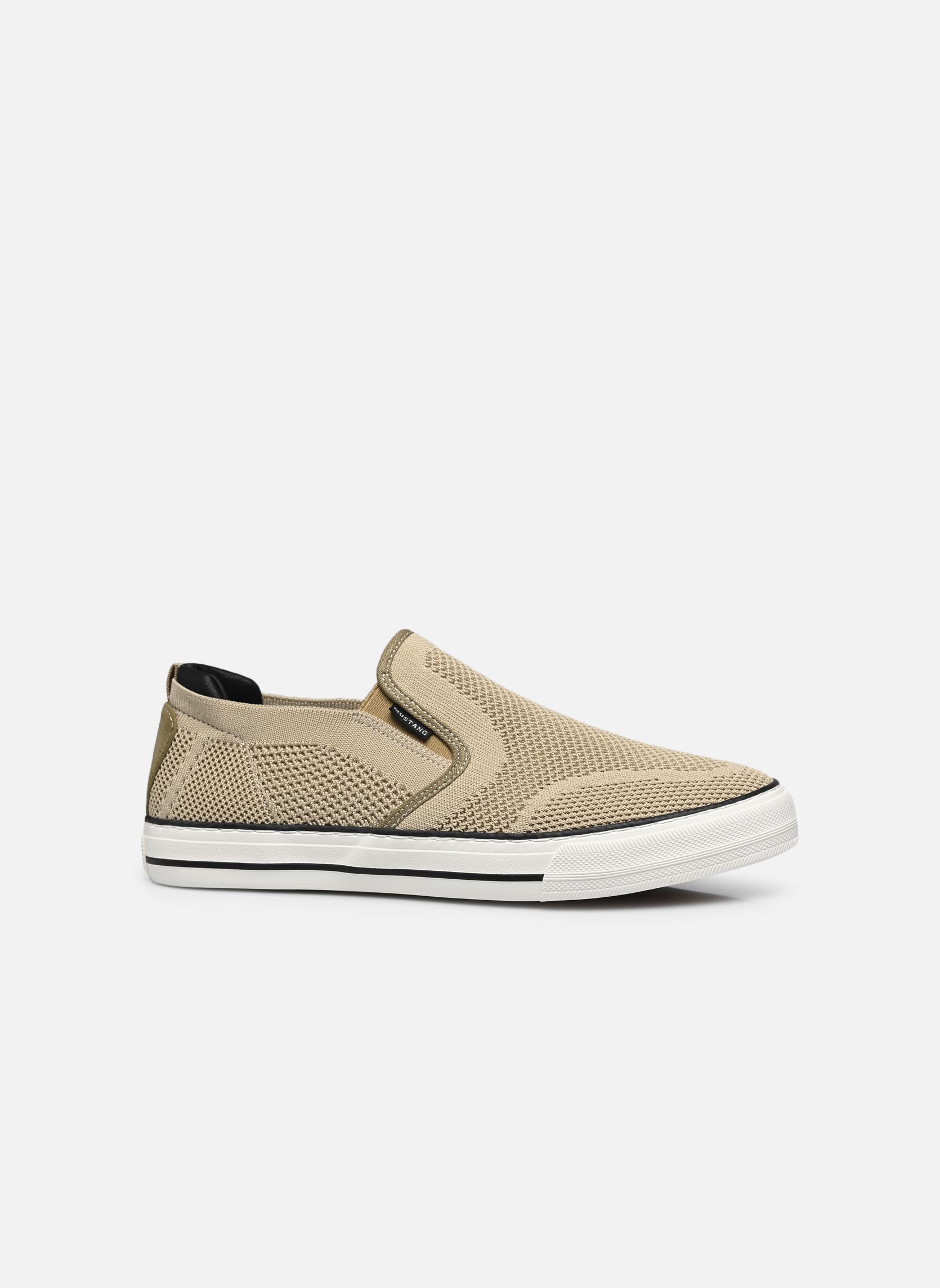 Sneaker 4198401 herren grün Mustang shoes Sneaker 4198401 herren grün Taupe