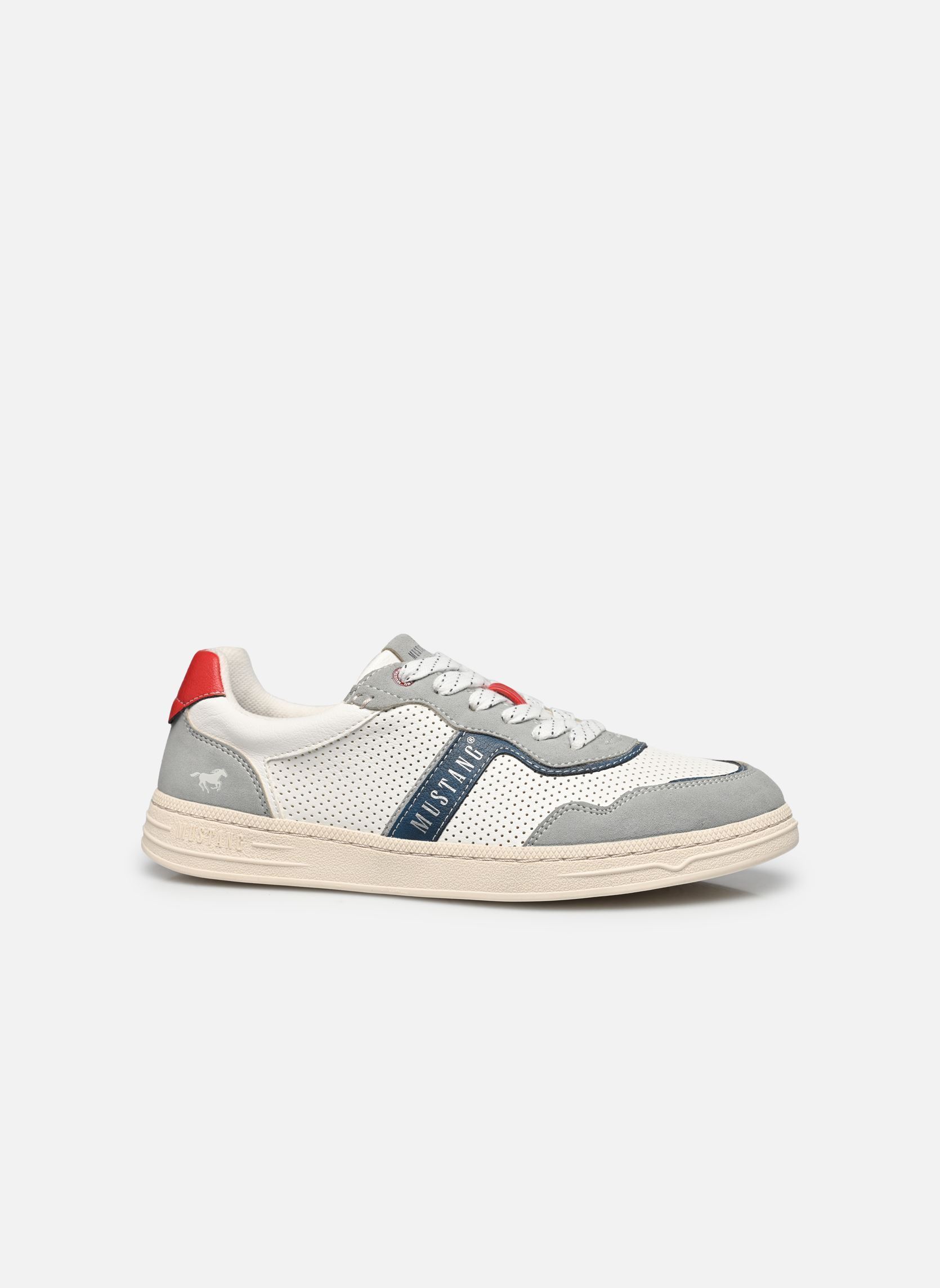 Niedrige Sneaker 4204306 herren grau Mustang shoes Niedrige Sneaker 4204306 herren grau grau/weiss