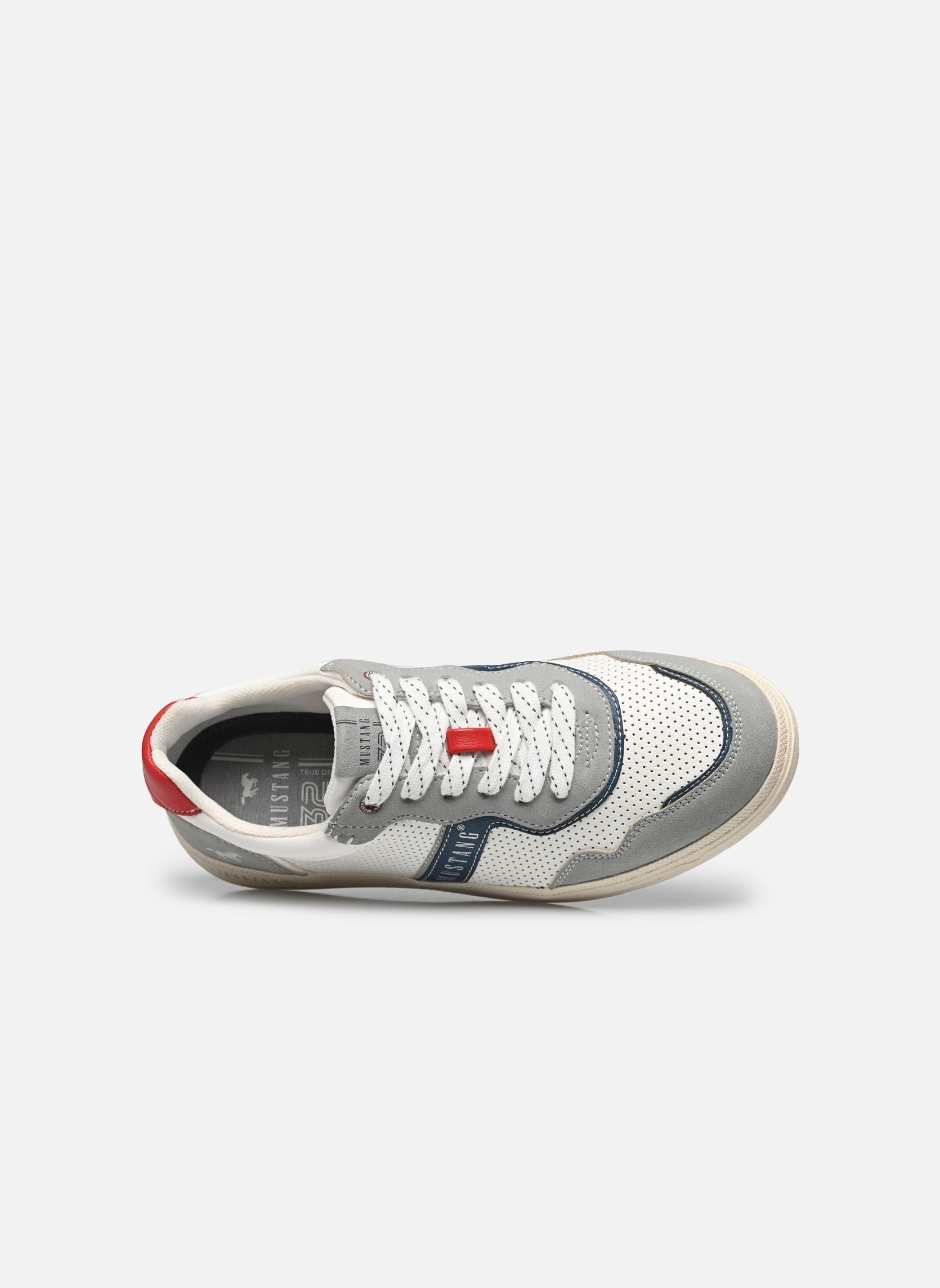 Niedrige Sneaker 4204306 herren grau Mustang shoes Niedrige Sneaker 4204306 herren grau grau/weiss