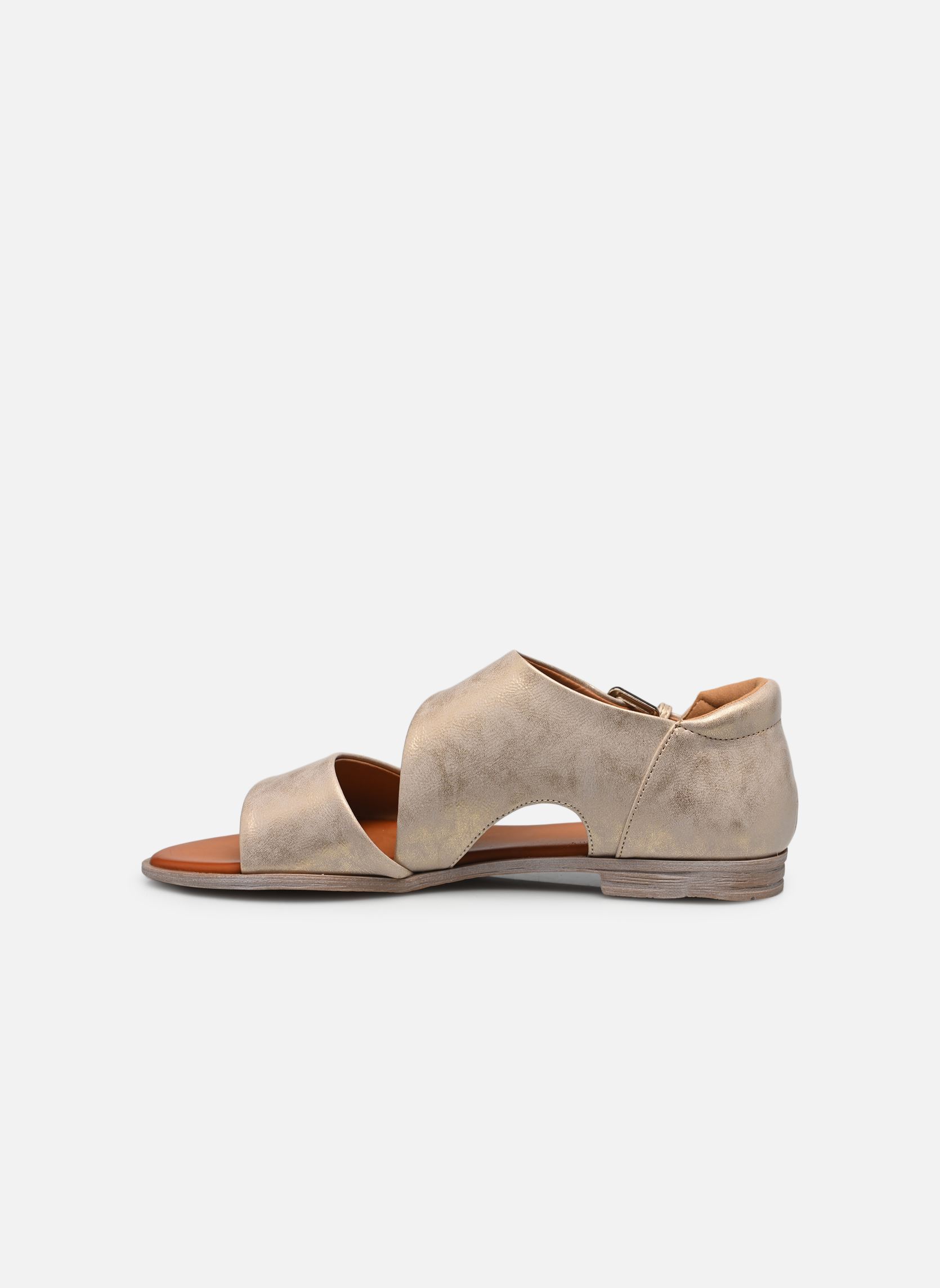 Sandales plates 1388810 femme or et bronze Mustang shoes Sandales plates 1388810 femme or et bronze Gold