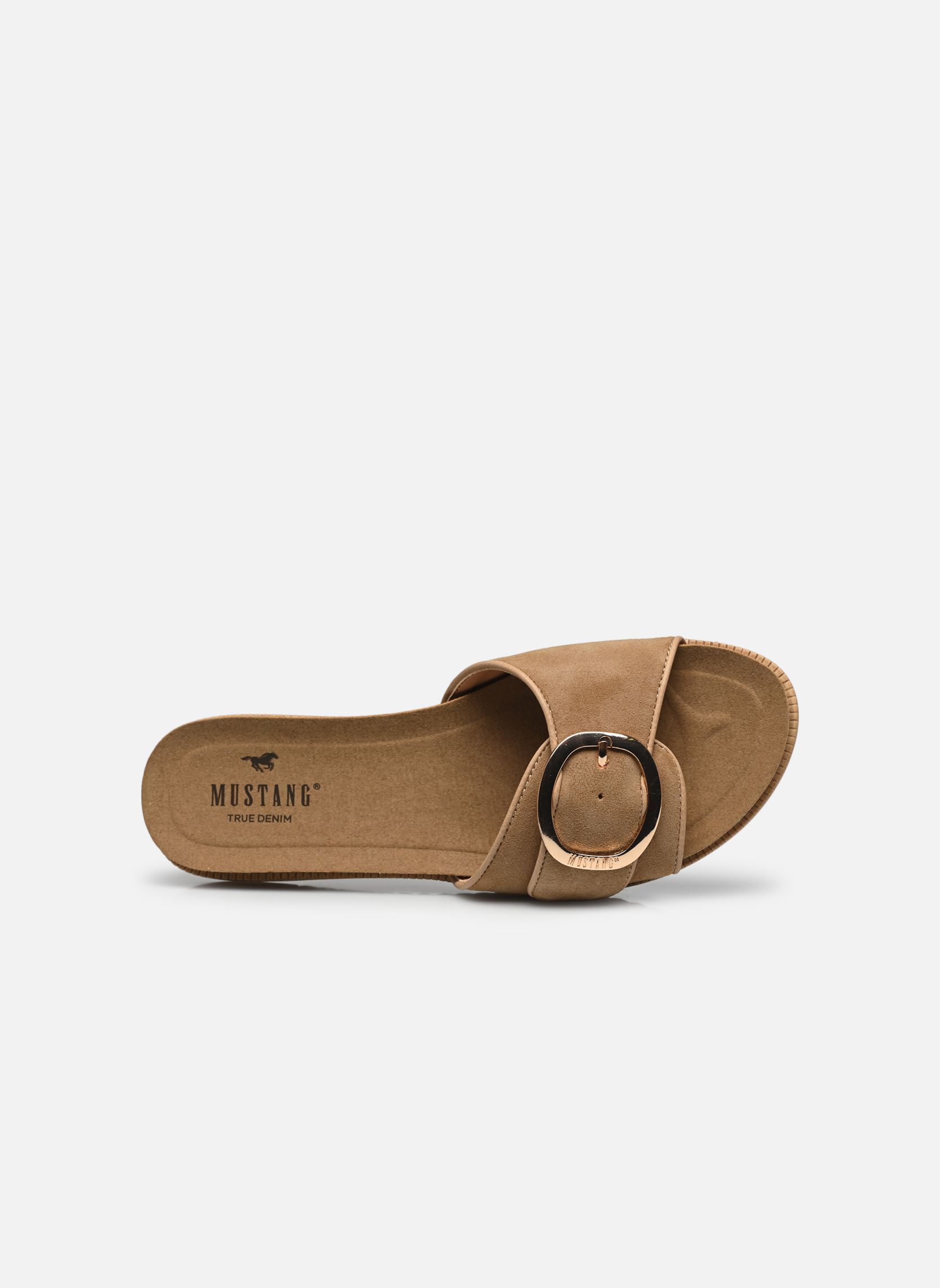Mules et sabots 1392711 femme beige Mustang shoes Mules et sabots 1392711 femme beige Hellbraun