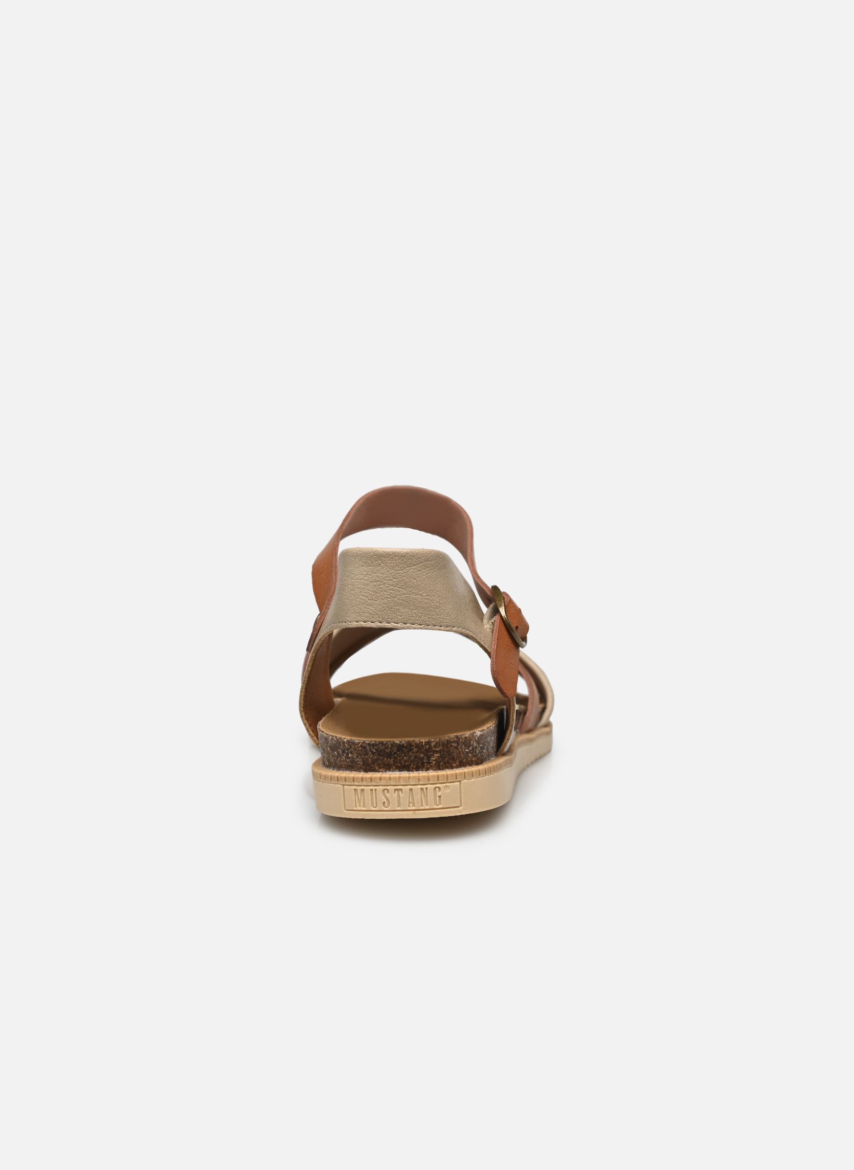 Sandales plates 1392808 femme beige Mustang shoes Sandales plates 1392808 femme beige Beige