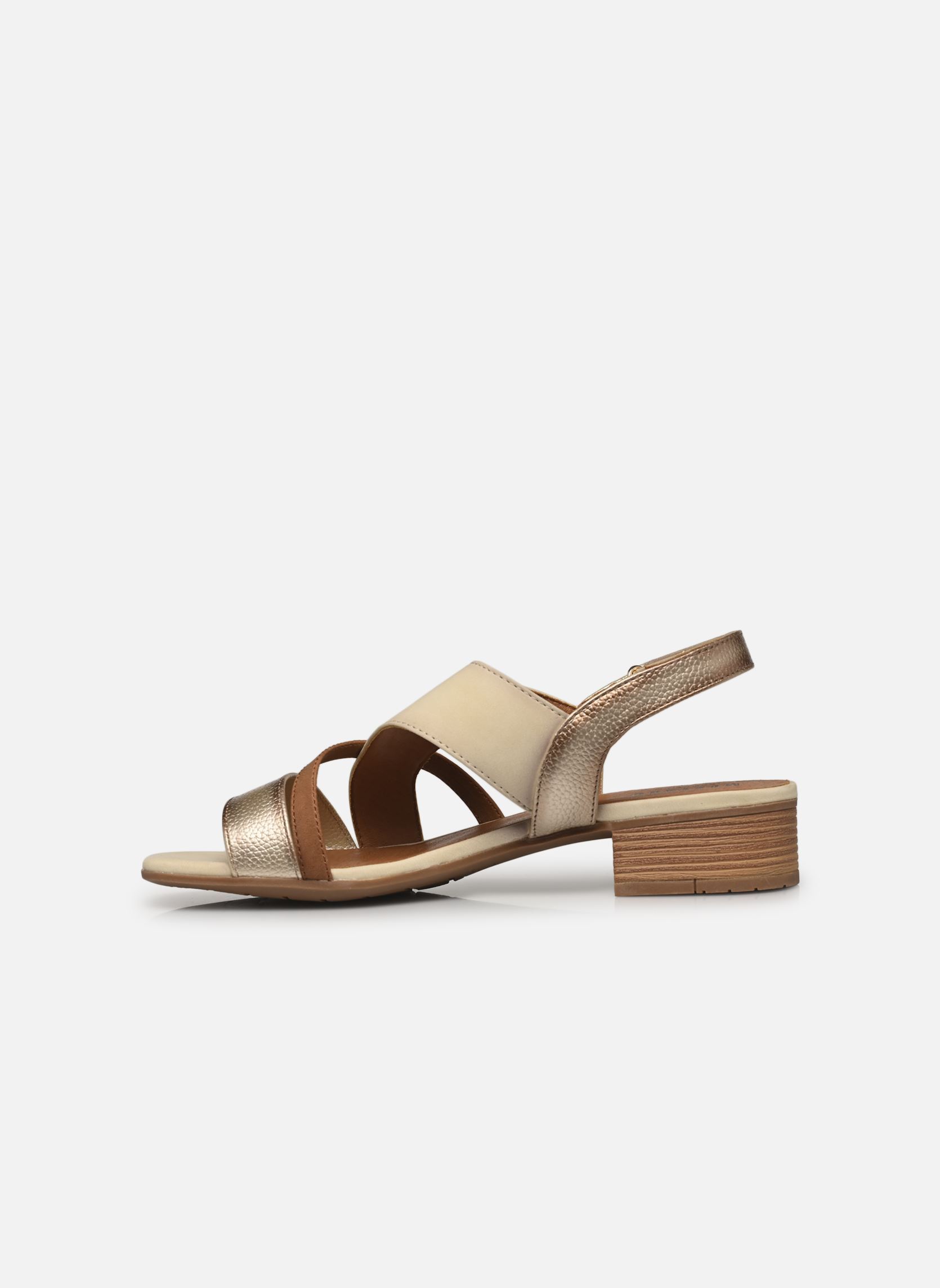 Sandalen 1494802 dames wit Mustang shoes Sandalen 1494802 dames wit Ivory