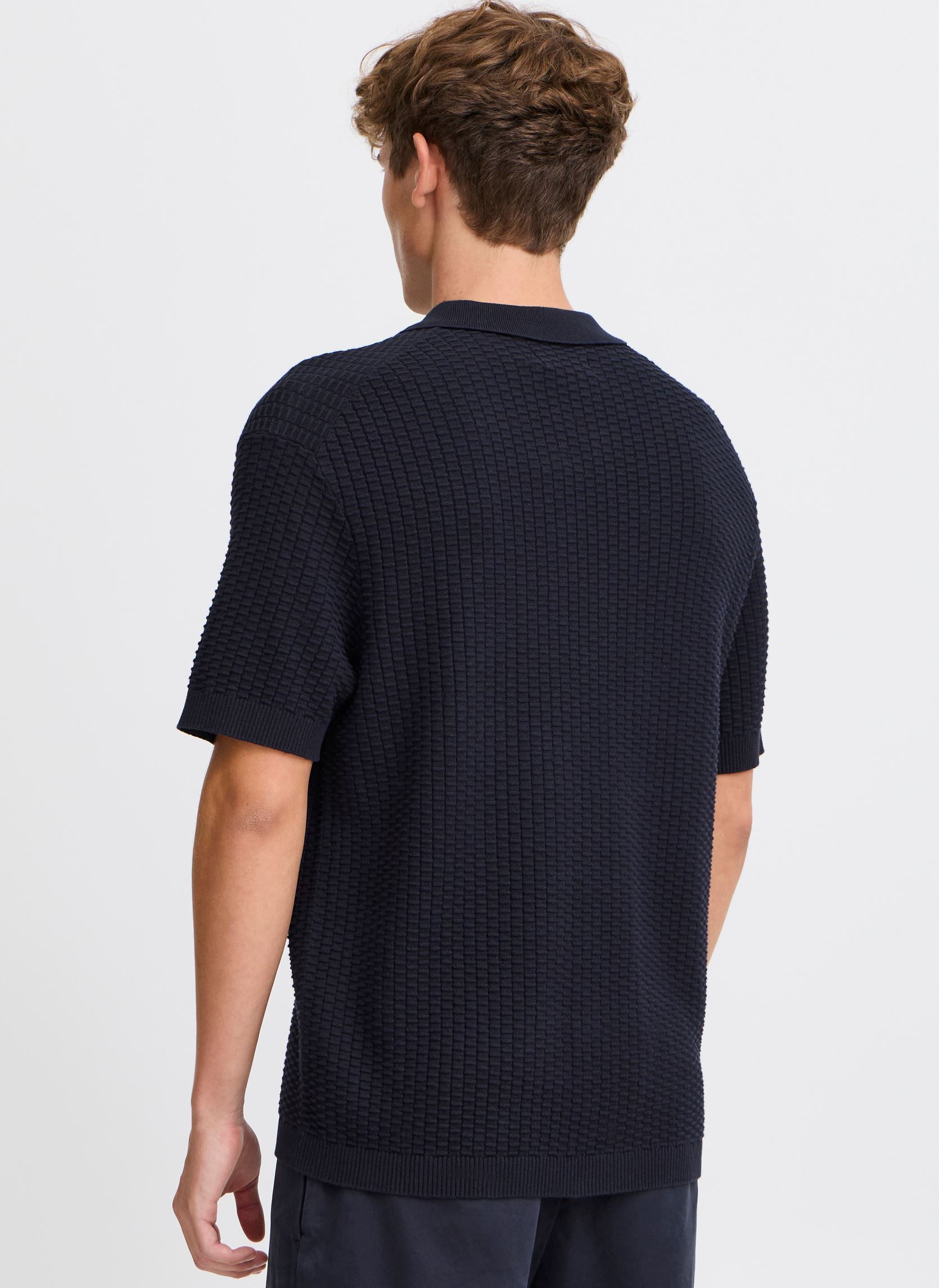 Gilets CFCONNER SS knit cardigan homme bleu Casual Friday Gilets CFCONNER SS knit cardigan homme bleu DARK NAVY