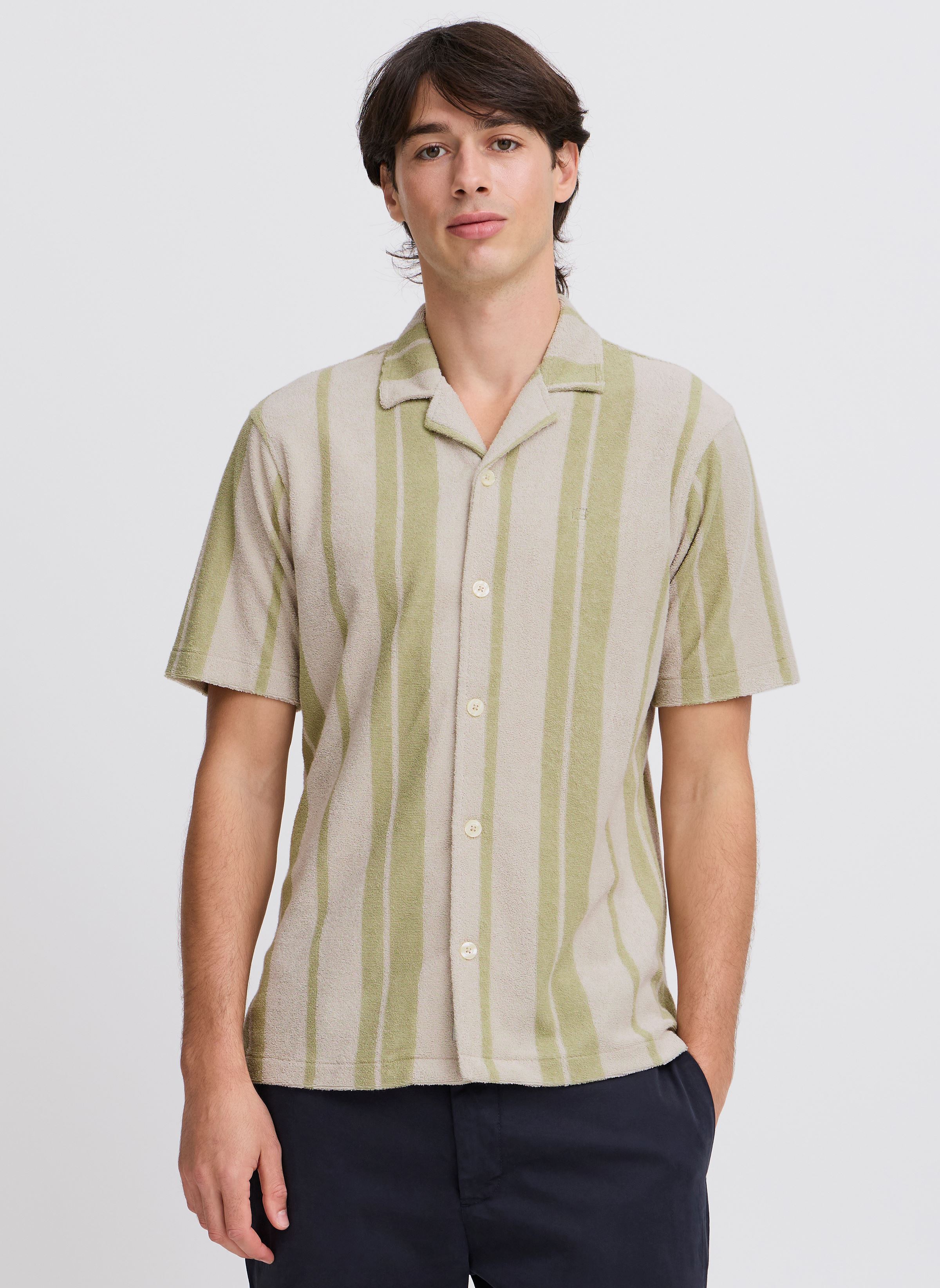 Hemden CFBASILE frotté resort tee herren beige Casual Friday Hemden CFBASILE frotté resort tee herren beige RAINY DAY