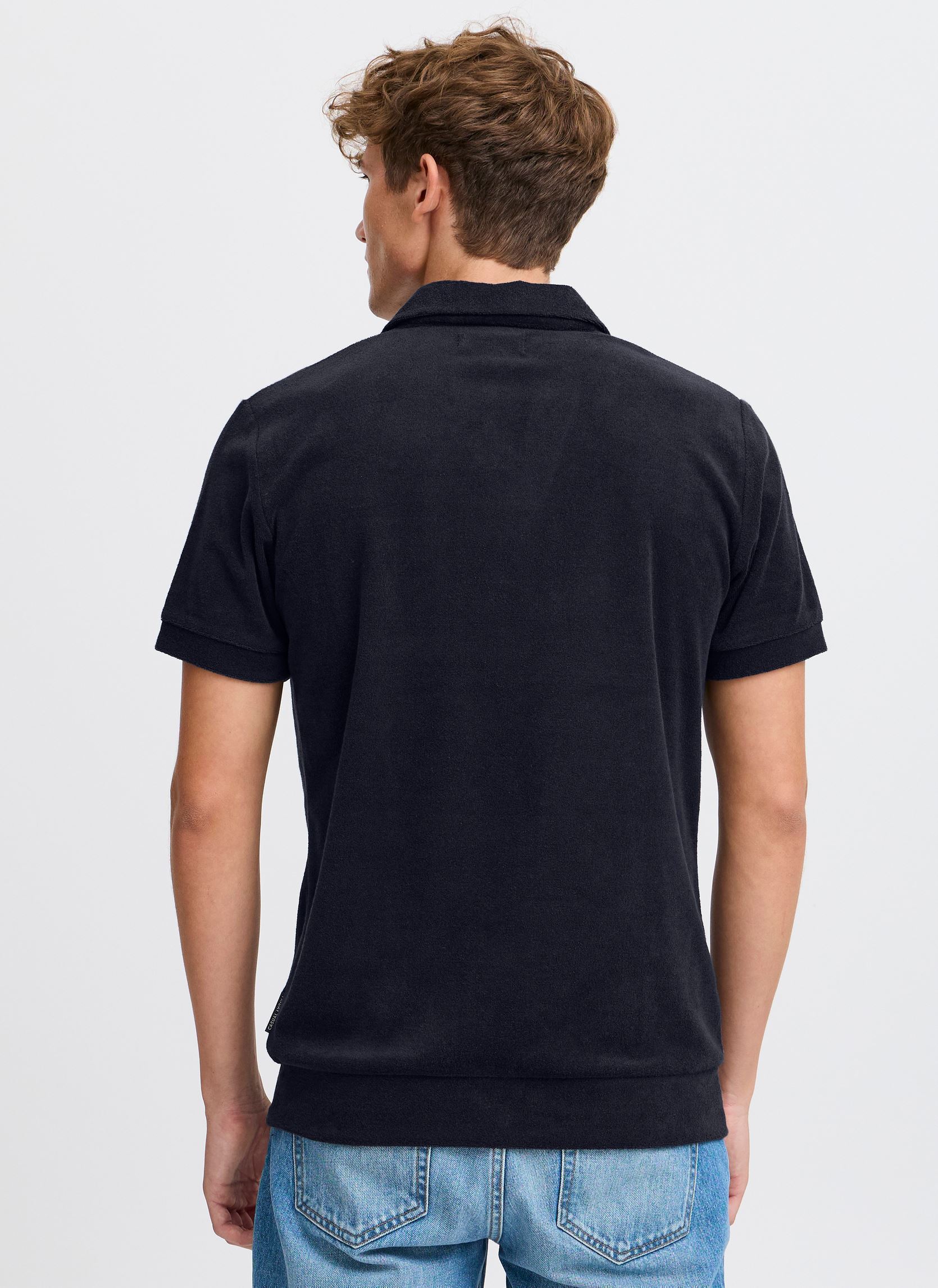 Kurzarm-Poloshirts CFRICHIE frotté polo herren blau Casual Friday Kurzarm-Poloshirts CFRICHIE frotté polo herren blau DARK NAVY