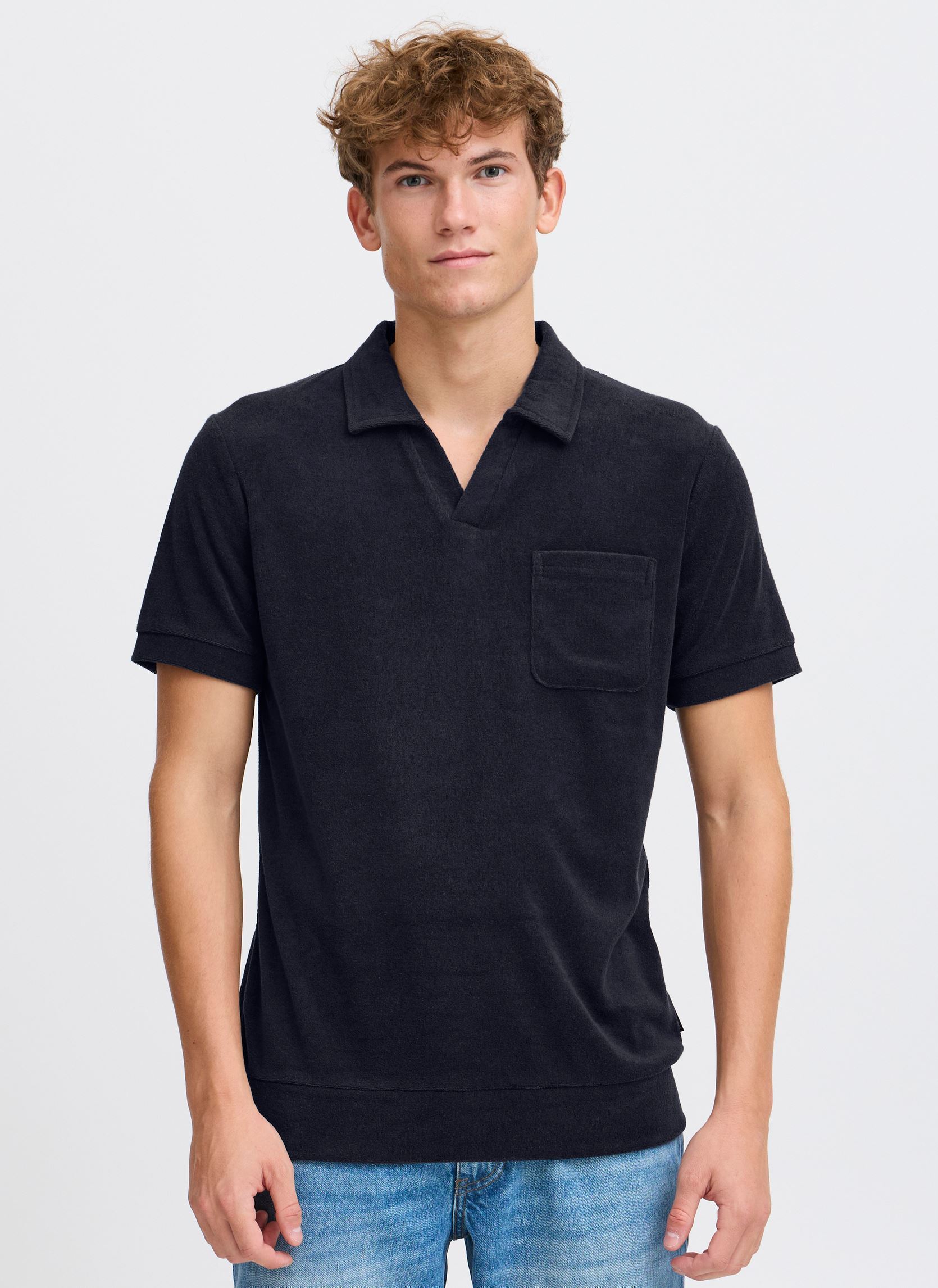 Kurzarm-Poloshirts CFRICHIE frotté polo herren blau Casual Friday Kurzarm-Poloshirts CFRICHIE frotté polo herren blau DARK NAVY