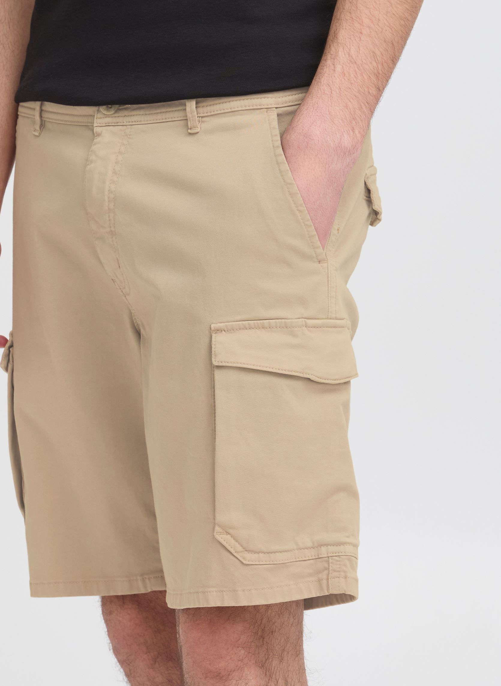 Bermuda CFPAUL 0149 cargo shorts uomo beige Casual Friday Bermuda CFPAUL 0149 cargo shorts uomo beige PLAZA TAUPE